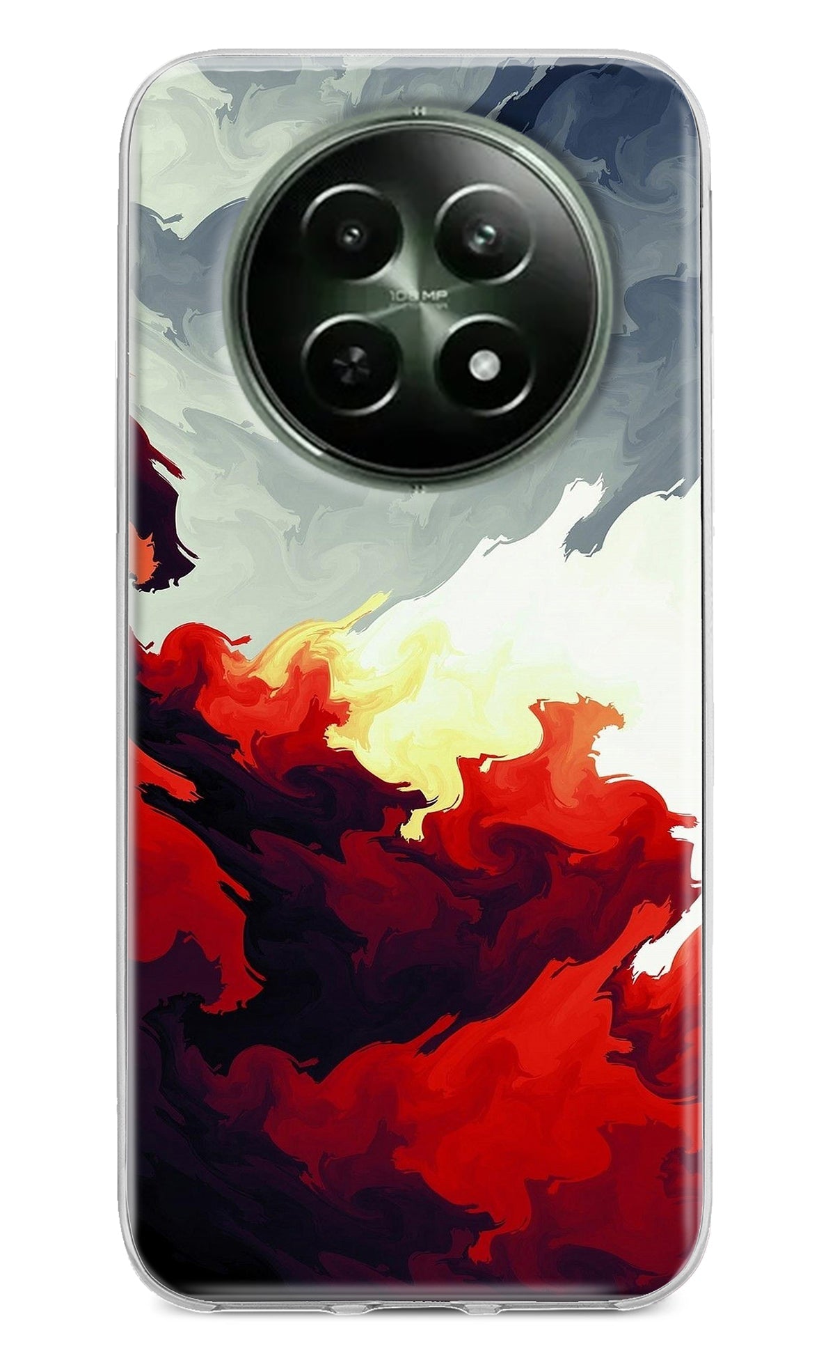 Fire Cloud Realme 12 5G Back Cover