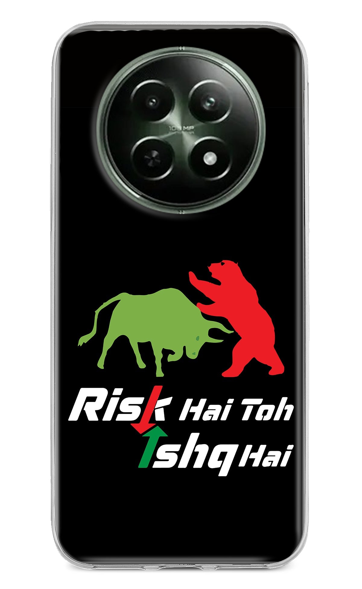 Risk Hai Toh Ishq Hai Realme 12 5G Back Cover