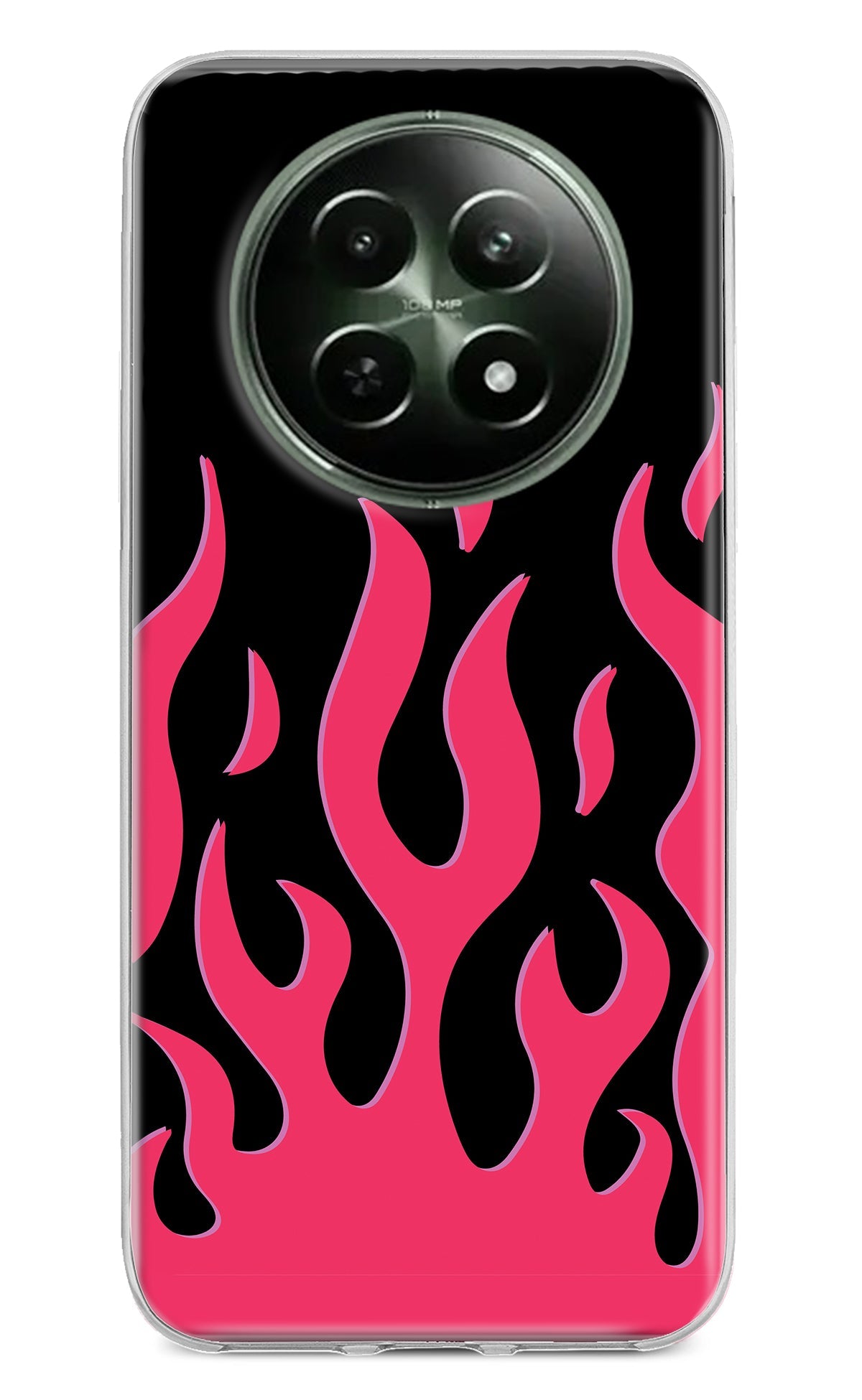 Fire Flames Realme 12 5G Back Cover