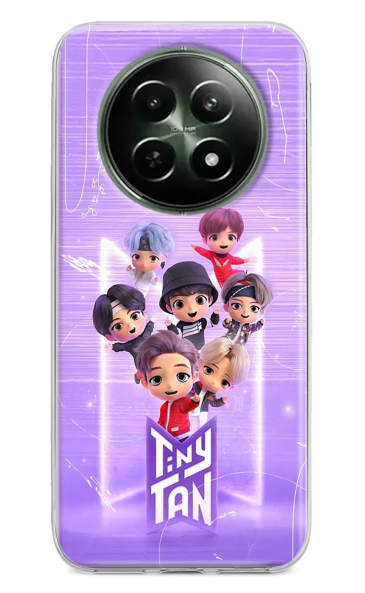 BTS Tiny Tan Realme 12 5G Back Cover