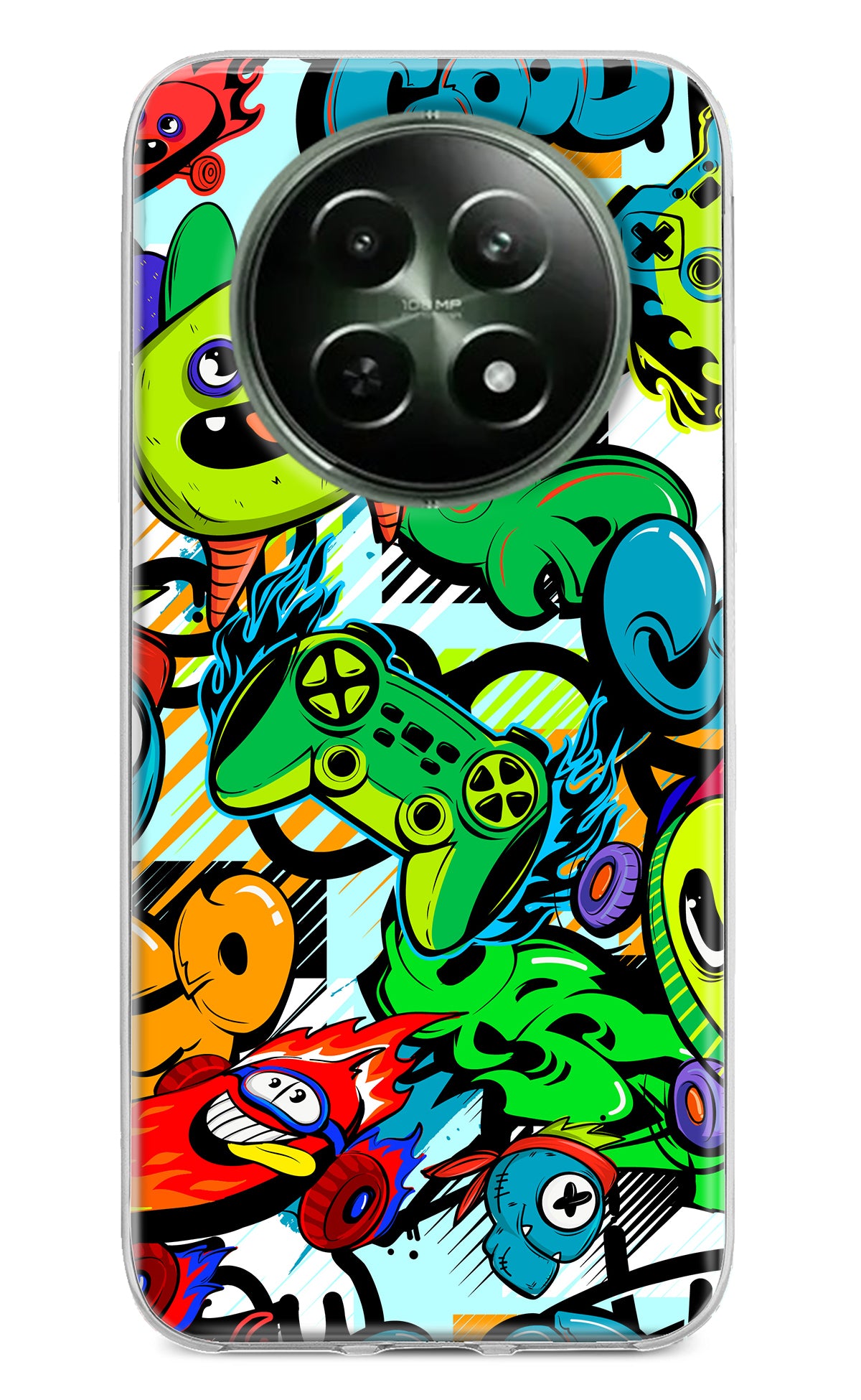 Game Doodle Realme 12 5G Back Cover