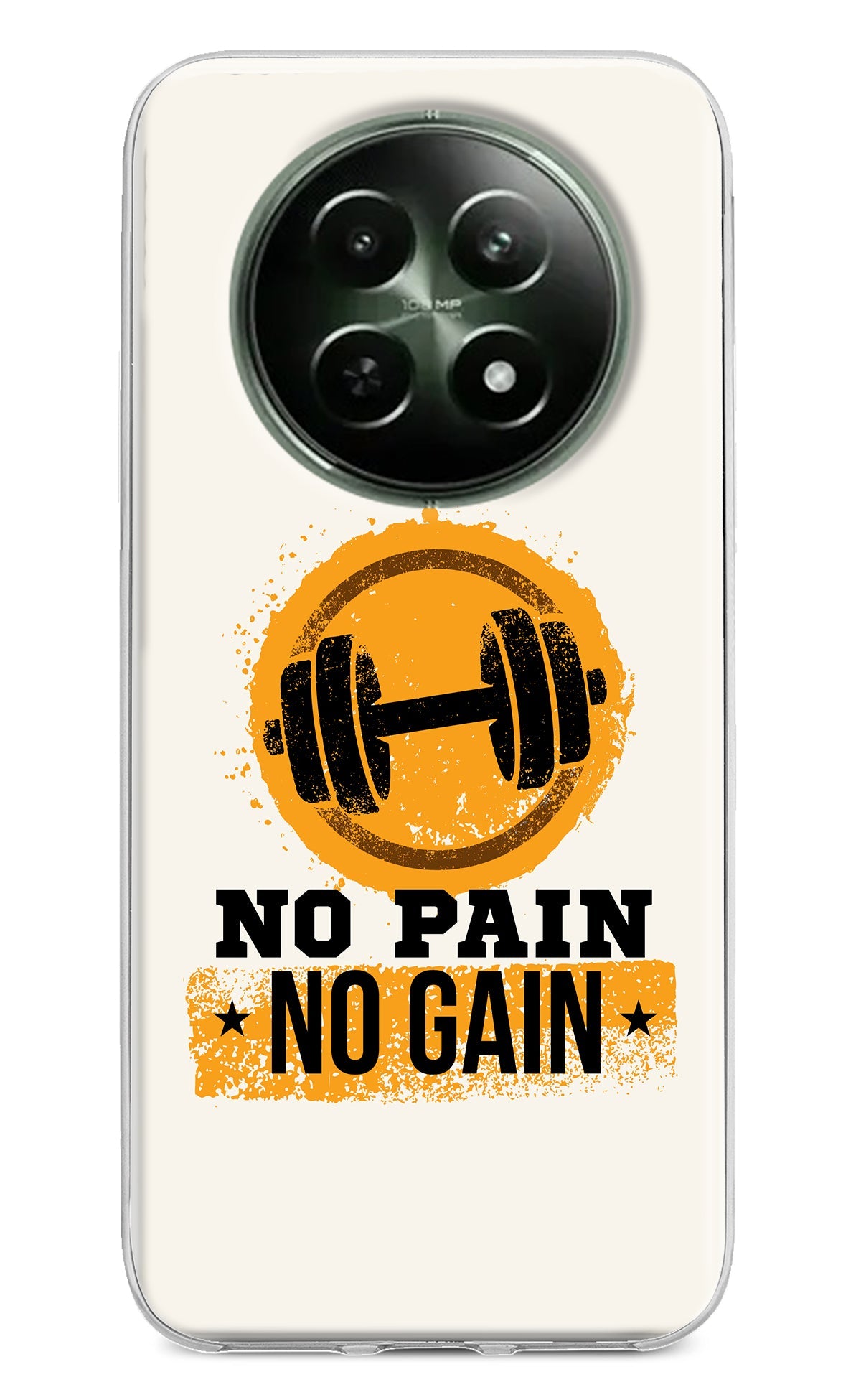 No Pain No Gain Realme 12 5G Back Cover