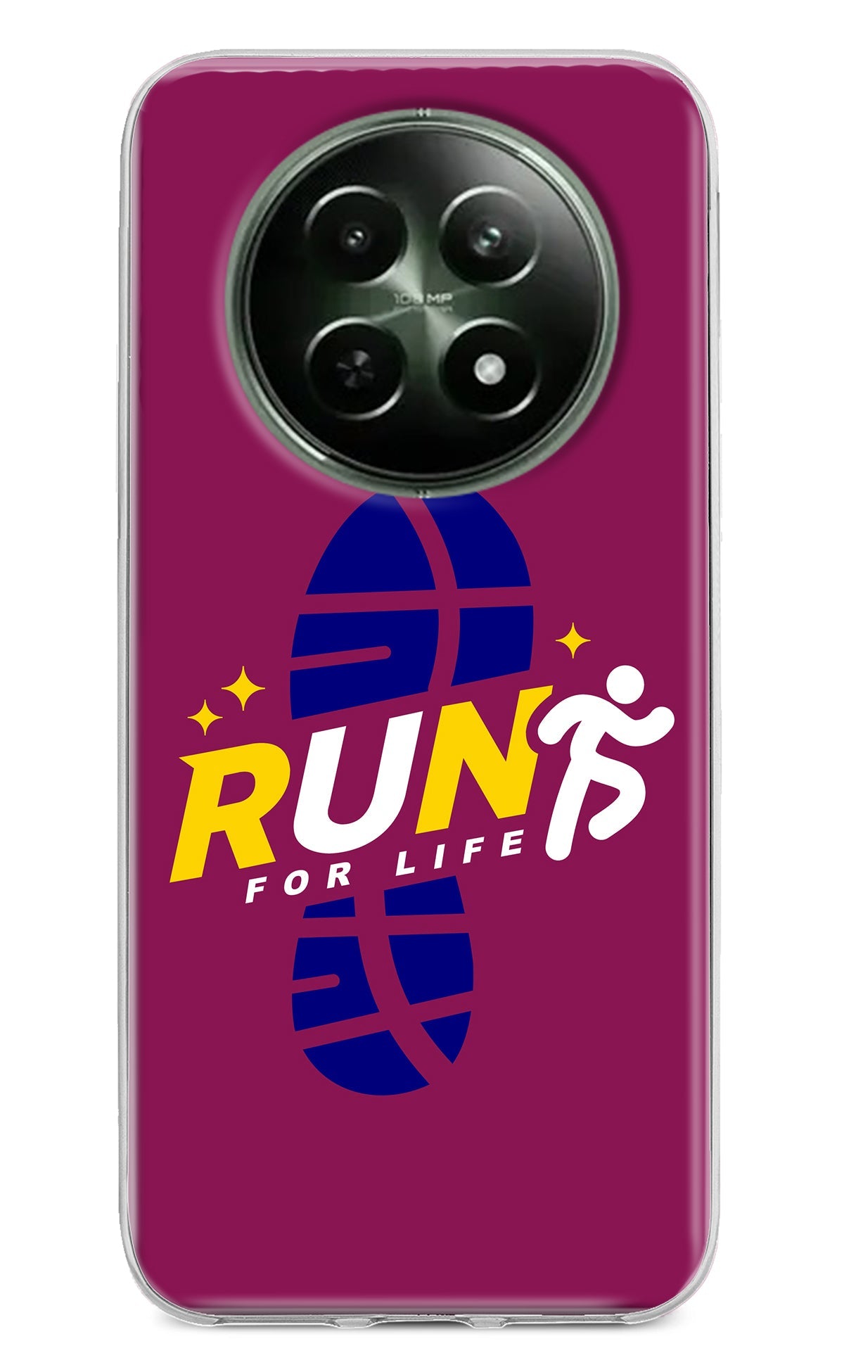 Run for Life Realme 12 5G Back Cover