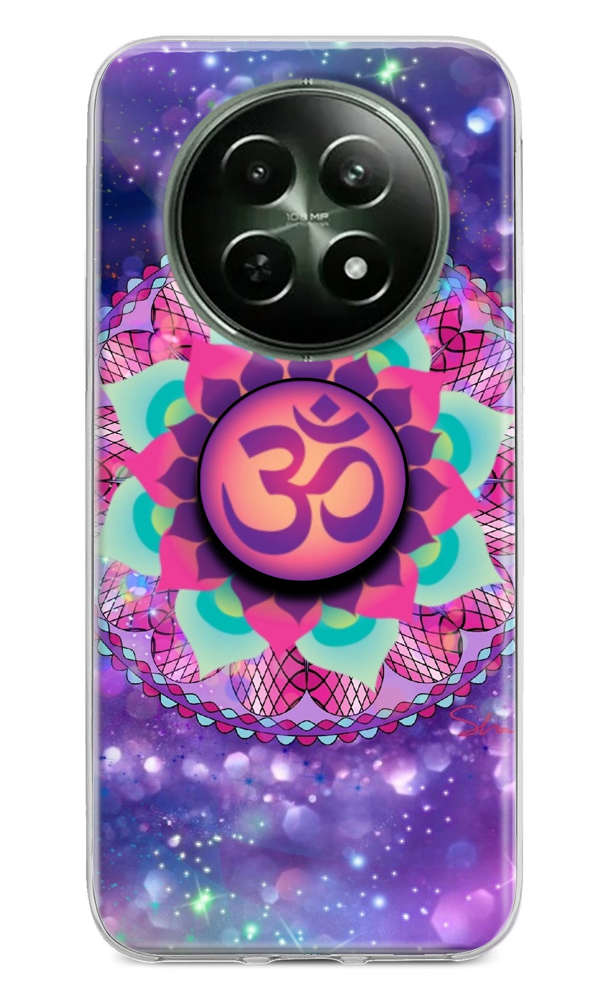 Om Purple Realme 12 5G Pop Case