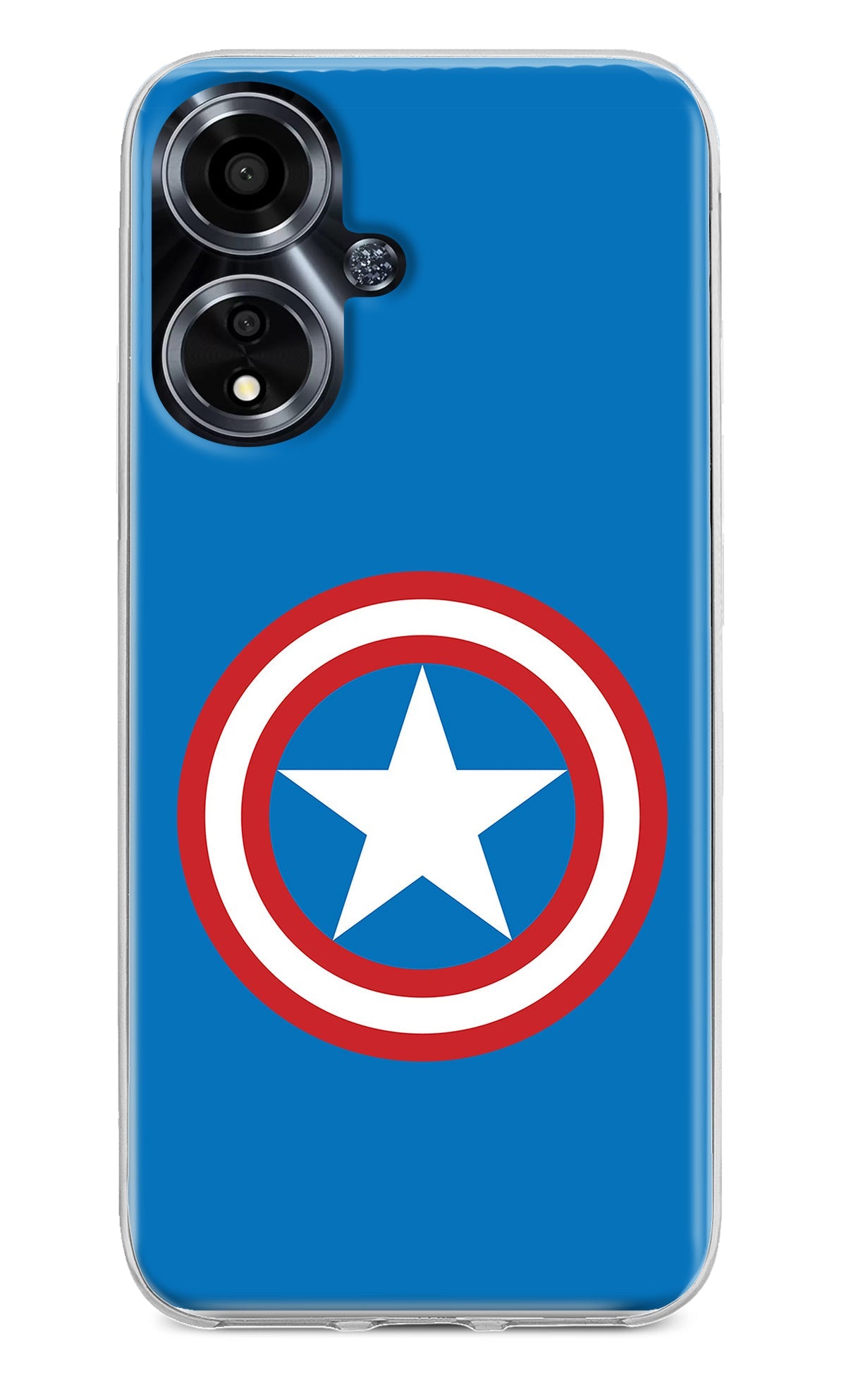 Captain America Logo Oppo A59 5G Back Cover