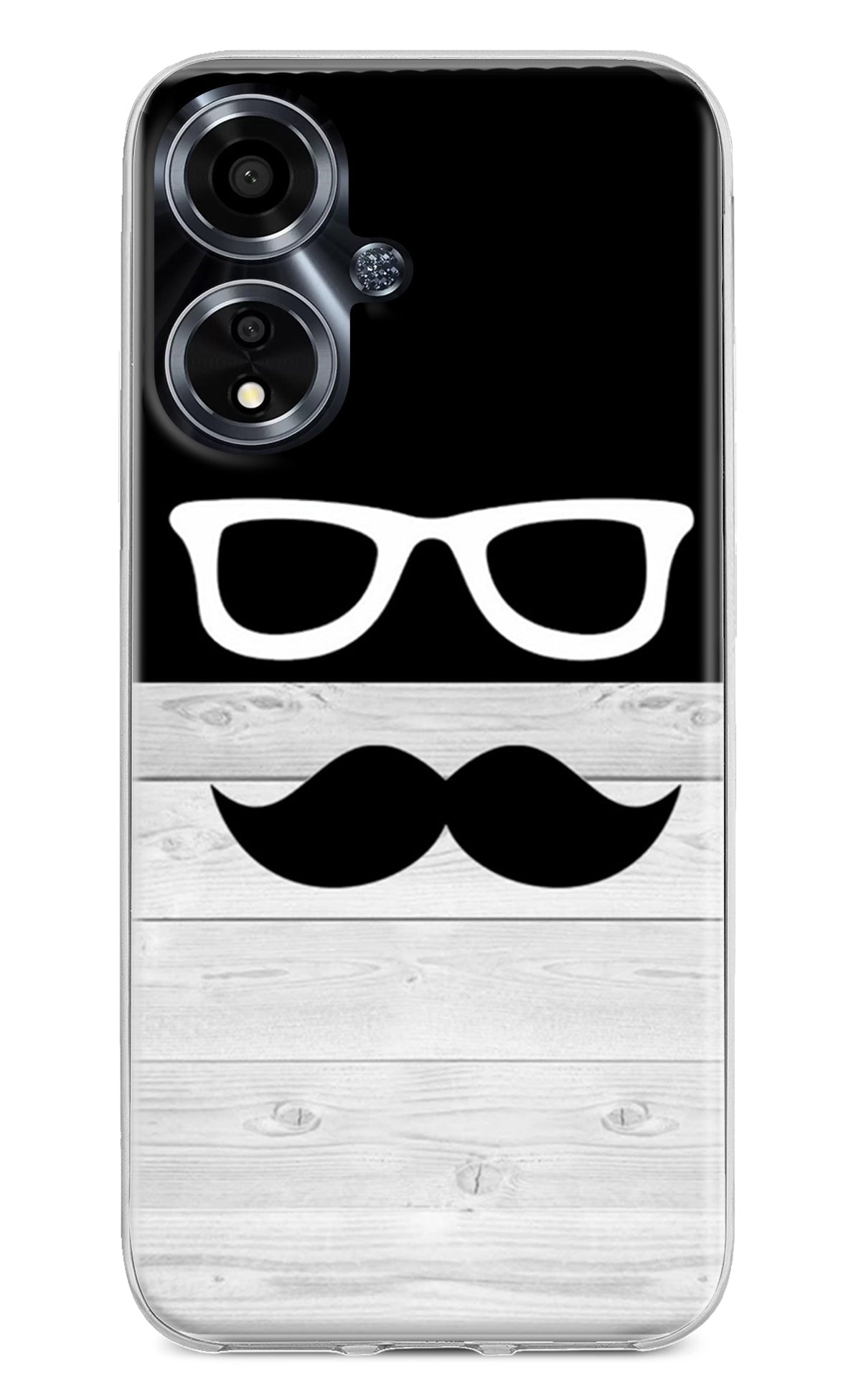 Mustache Oppo A59 5G Back Cover