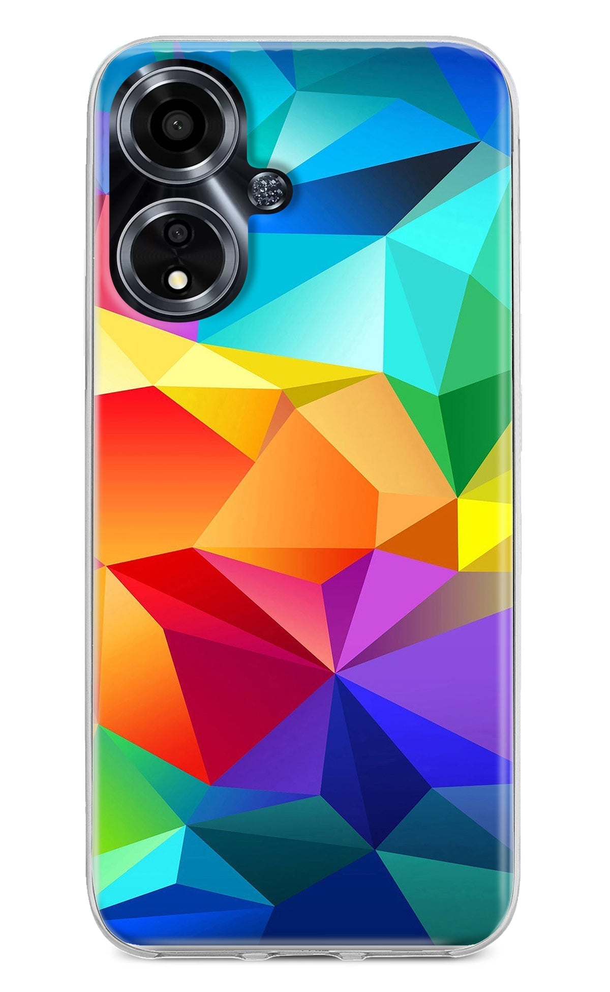 Abstract Pattern Oppo A59 5G Back Cover