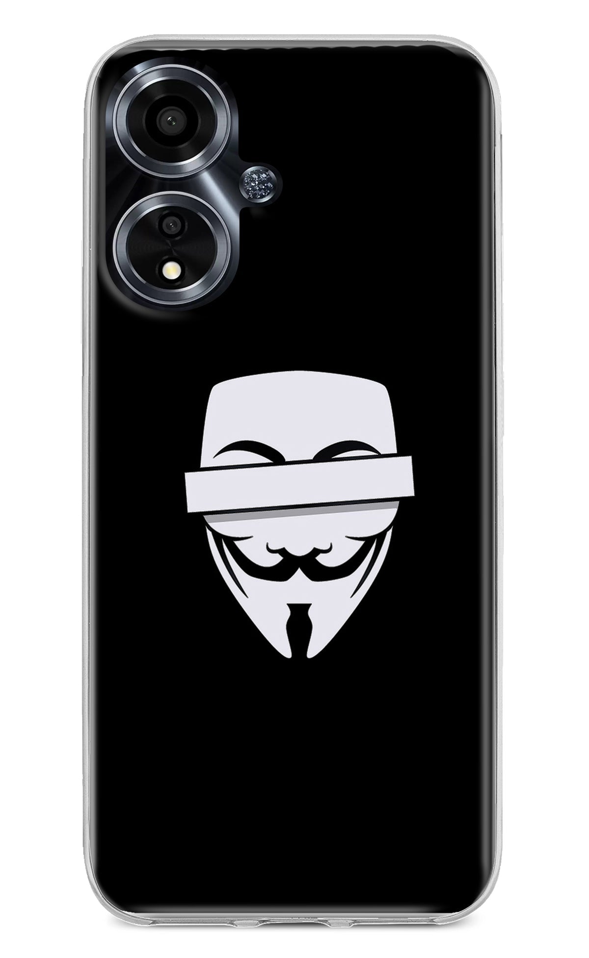 Anonymous Face Oppo A59 5G Back Cover