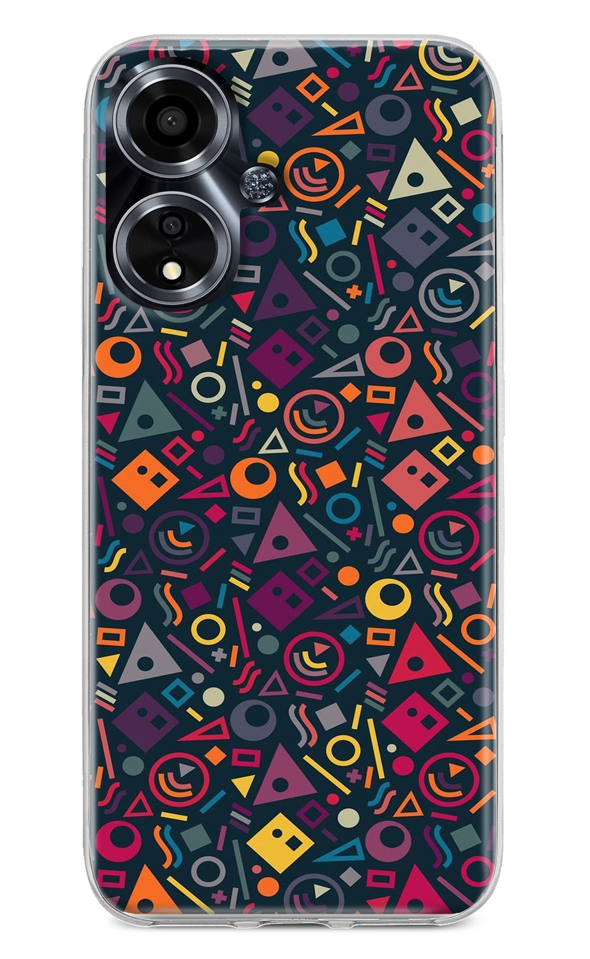 Geometric Abstract Oppo A59 5G Back Cover