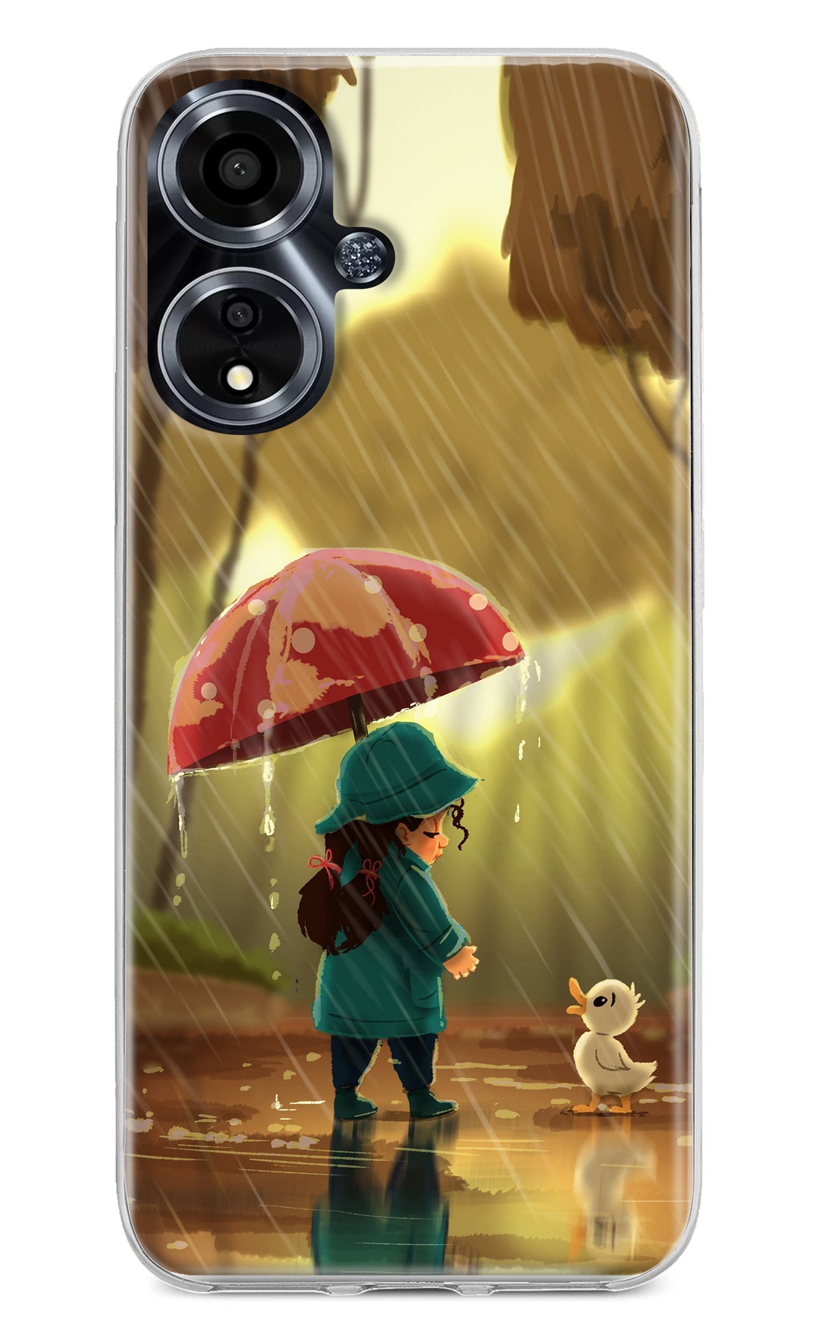 Rainy Day Oppo A59 5G Back Cover