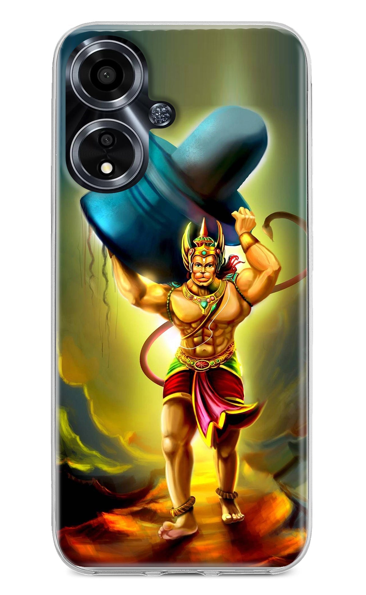 Lord Hanuman Oppo A59 5G Back Cover