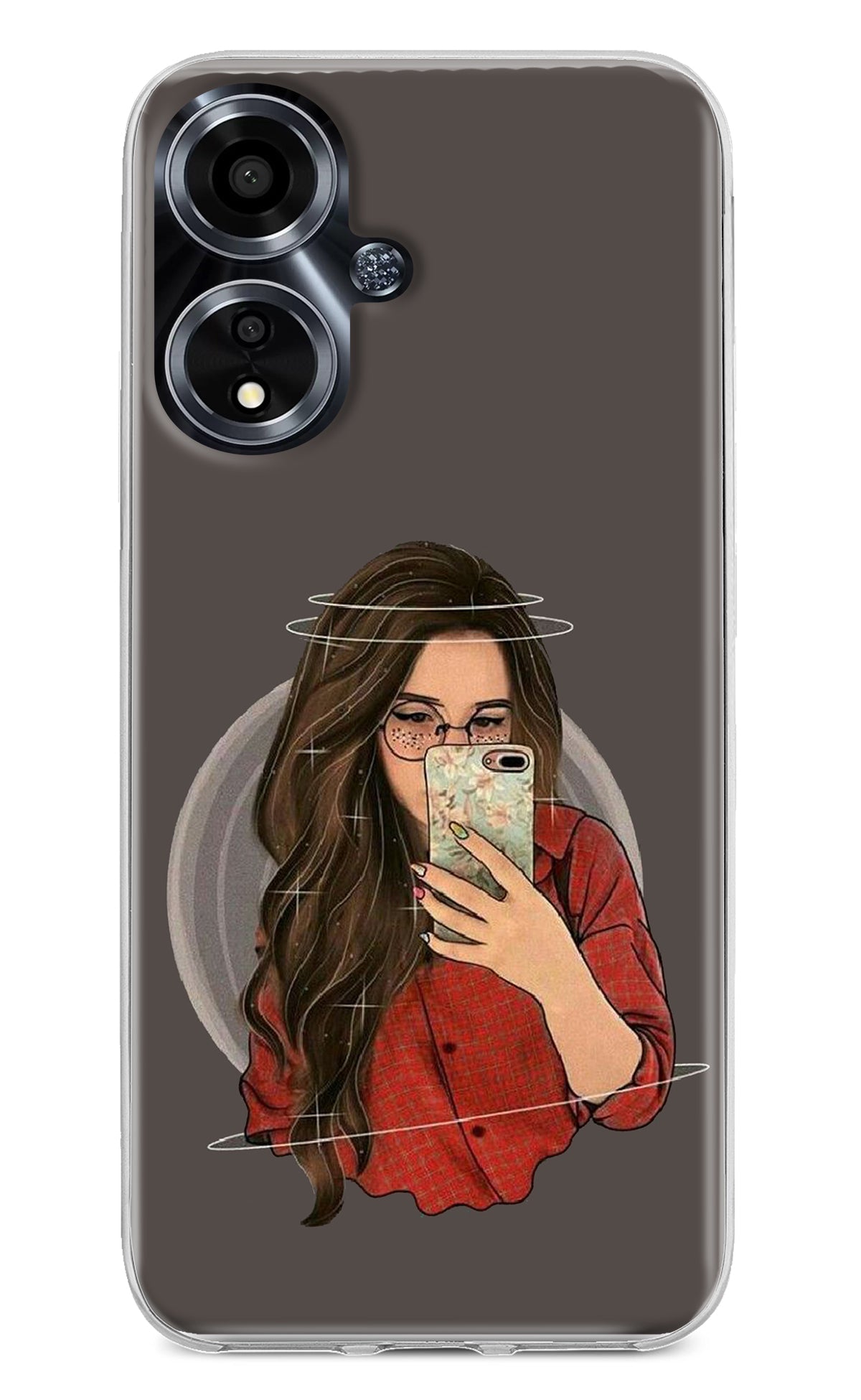 Selfie Queen Oppo A59 5G Back Cover