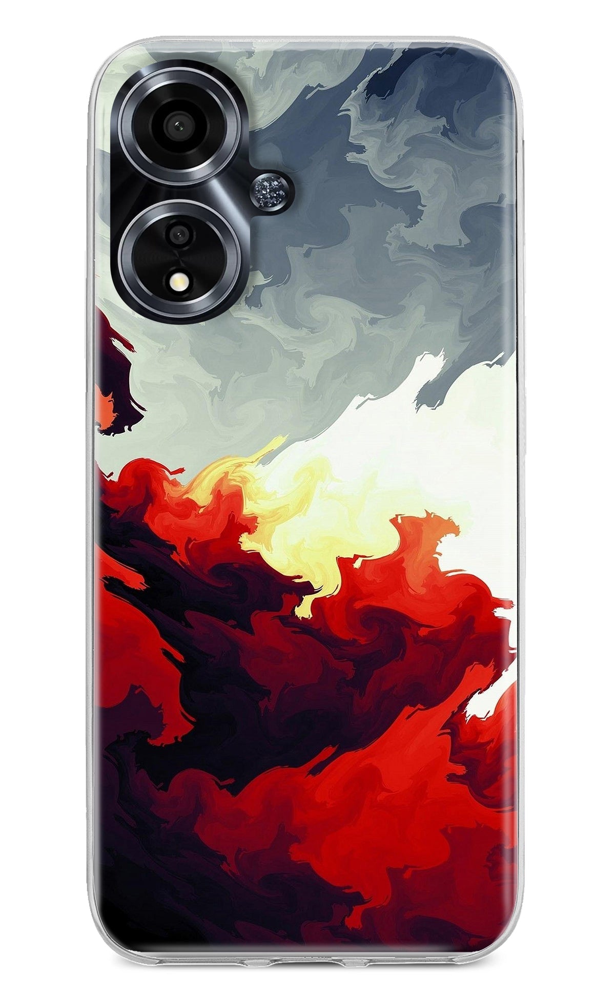 Fire Cloud Oppo A59 5G Back Cover