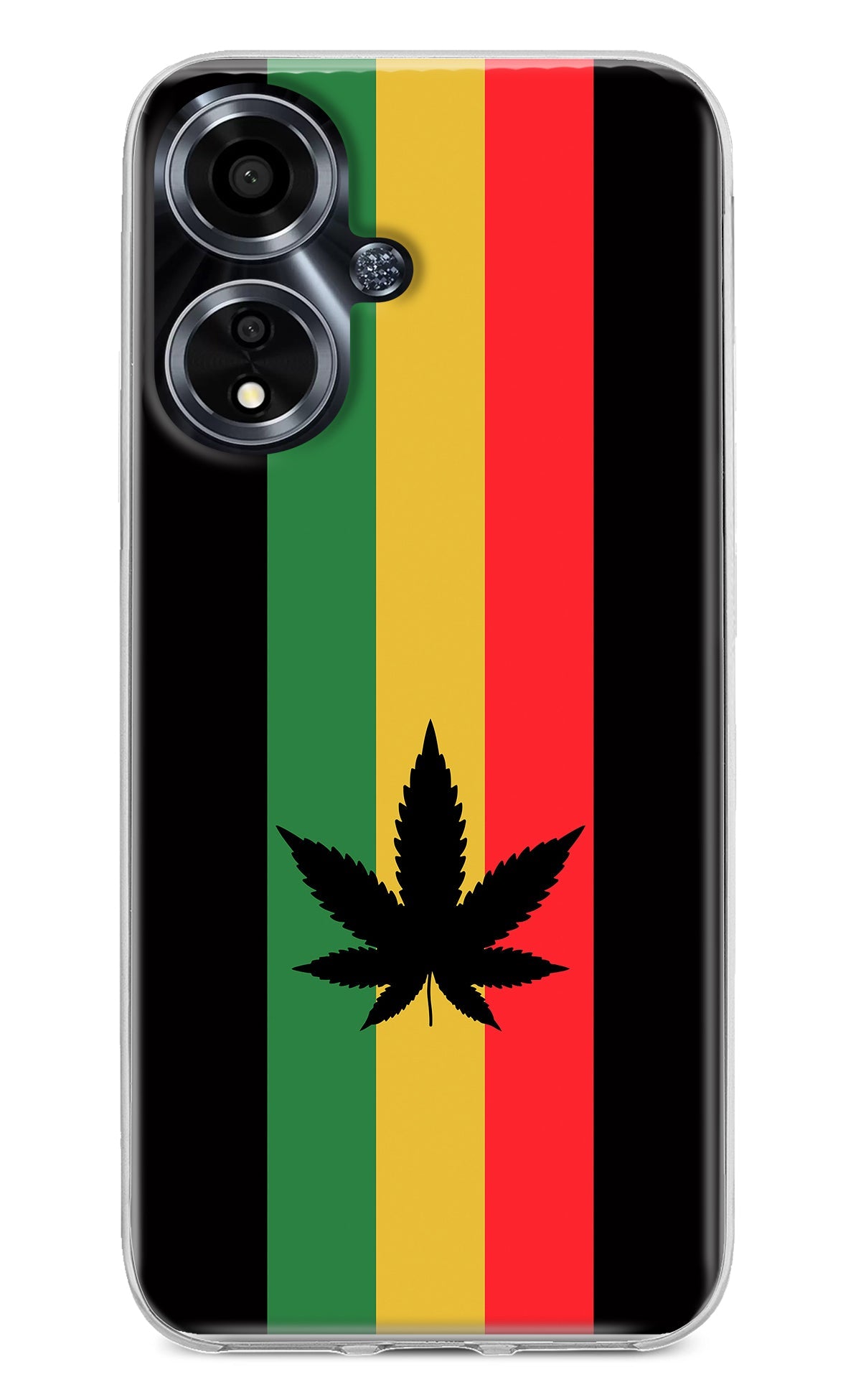 Weed Flag Oppo A59 5G Back Cover