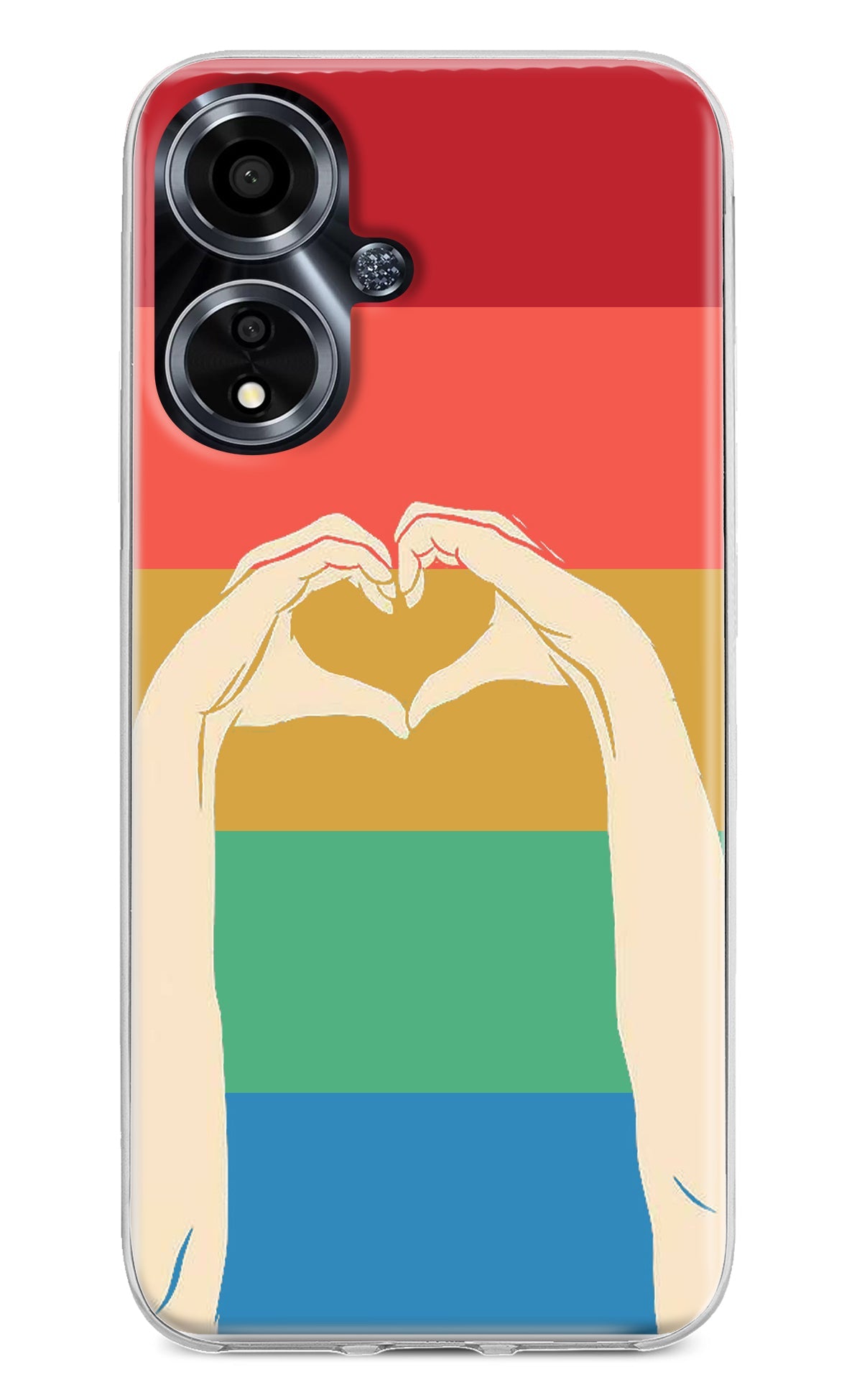 Vintage Love Oppo A59 5G Back Cover