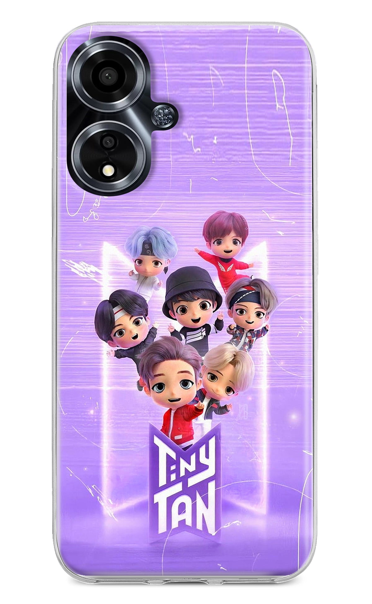 BTS Tiny Tan Oppo A59 5G Back Cover