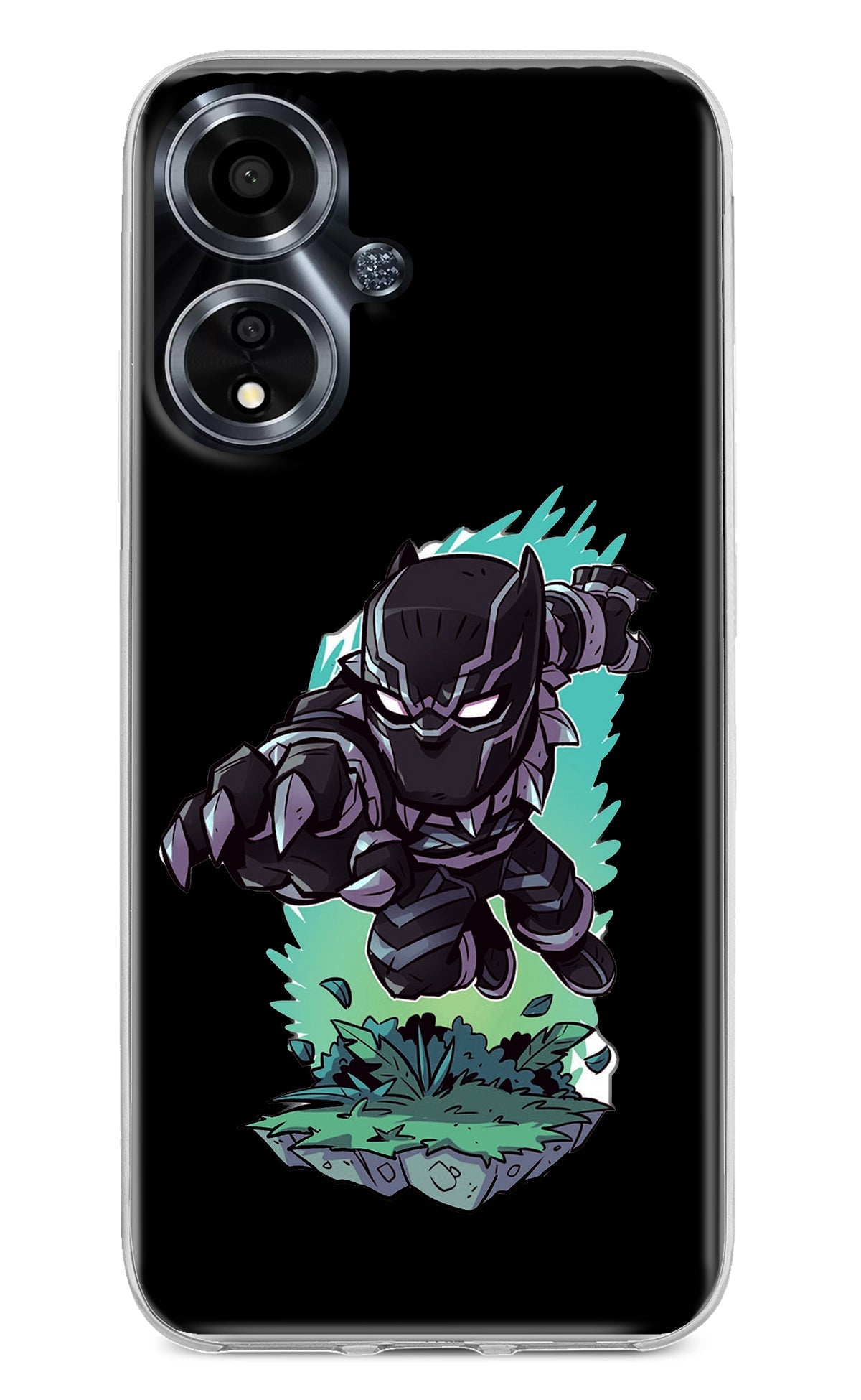 Black Panther Oppo A59 5G Back Cover