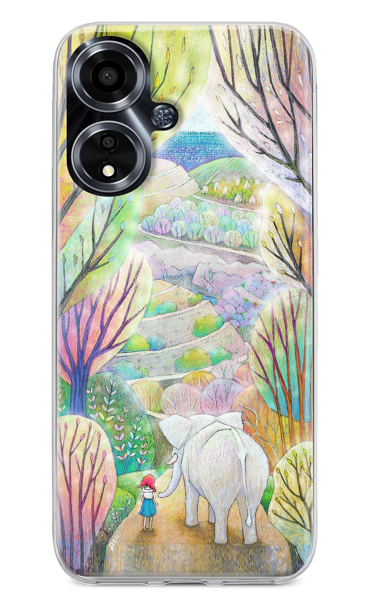 Nature Painting Oppo A59 5G Back Cover