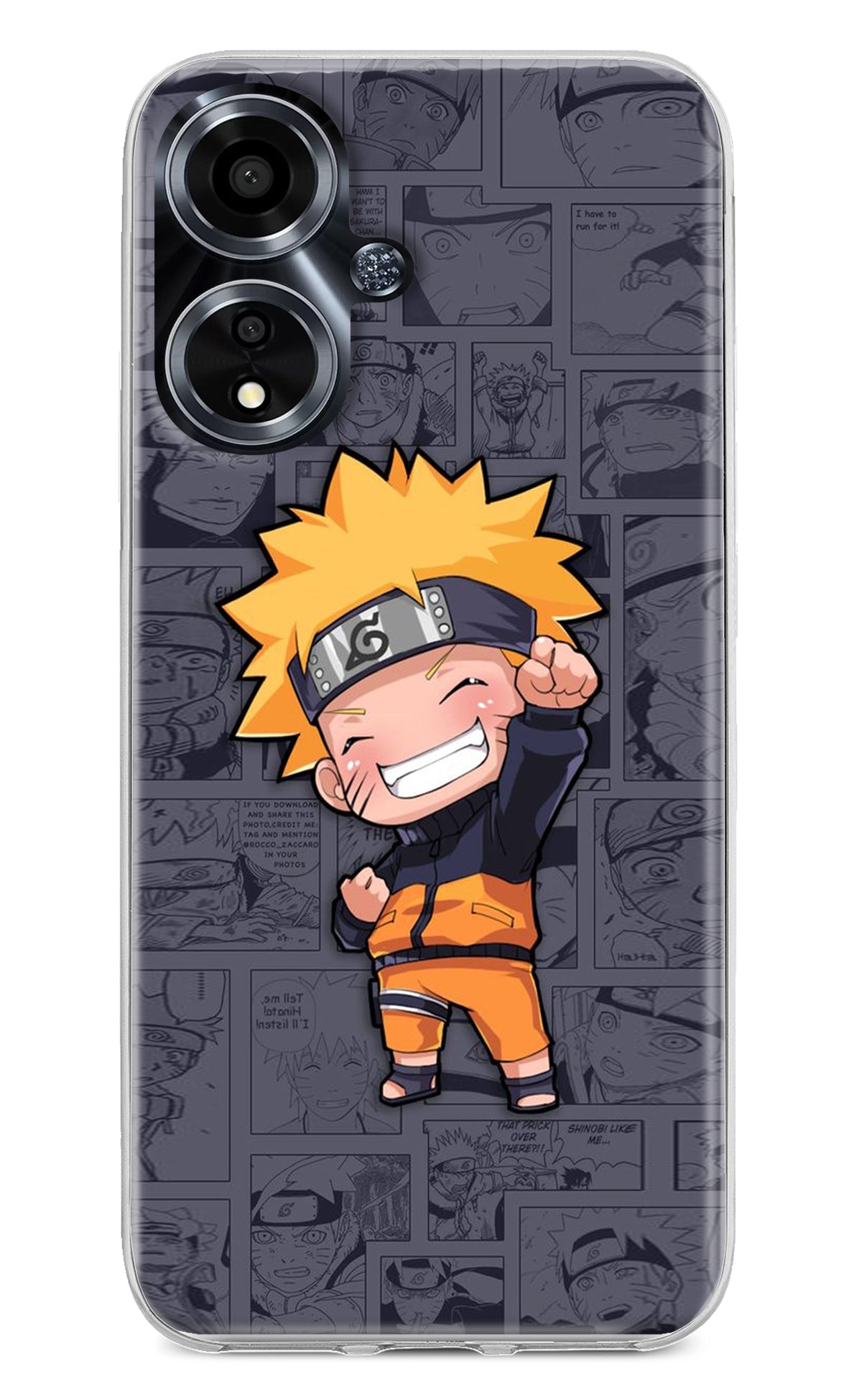 Chota Naruto Oppo A59 5G Back Cover