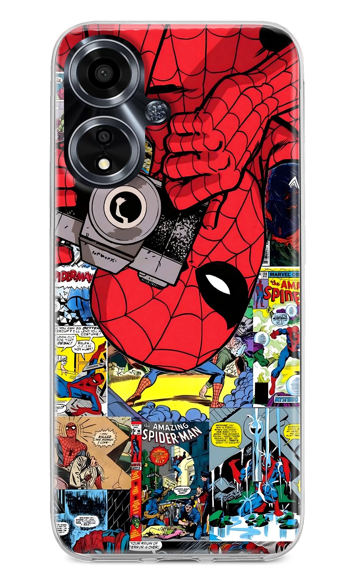 Spider Man Oppo A59 5G Back Cover