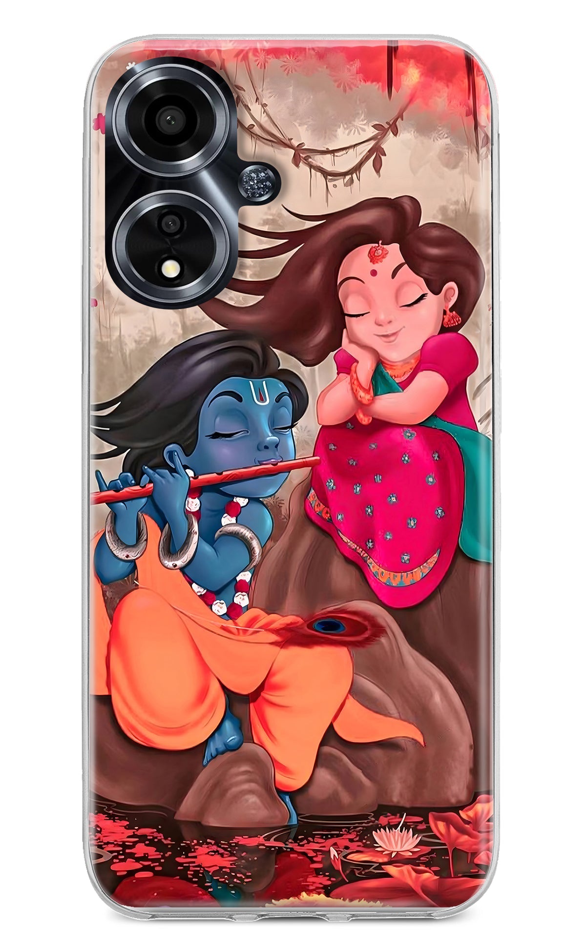 Radhe Krishna Oppo A59 5G Back Cover