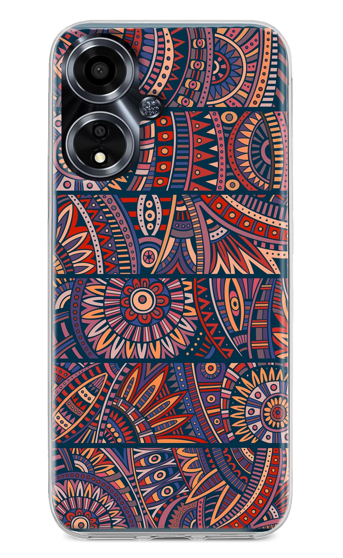 African Culture Design Oppo A59 5G Back Cover