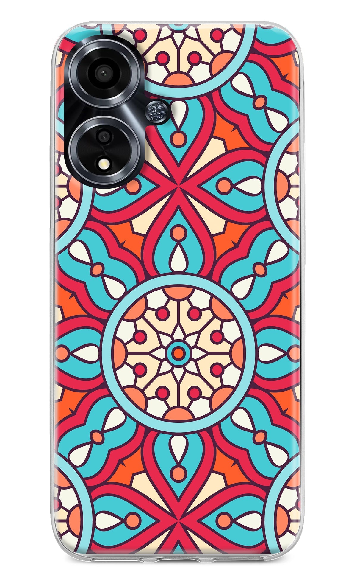 Mandala Geometric Oppo A59 5G Back Cover