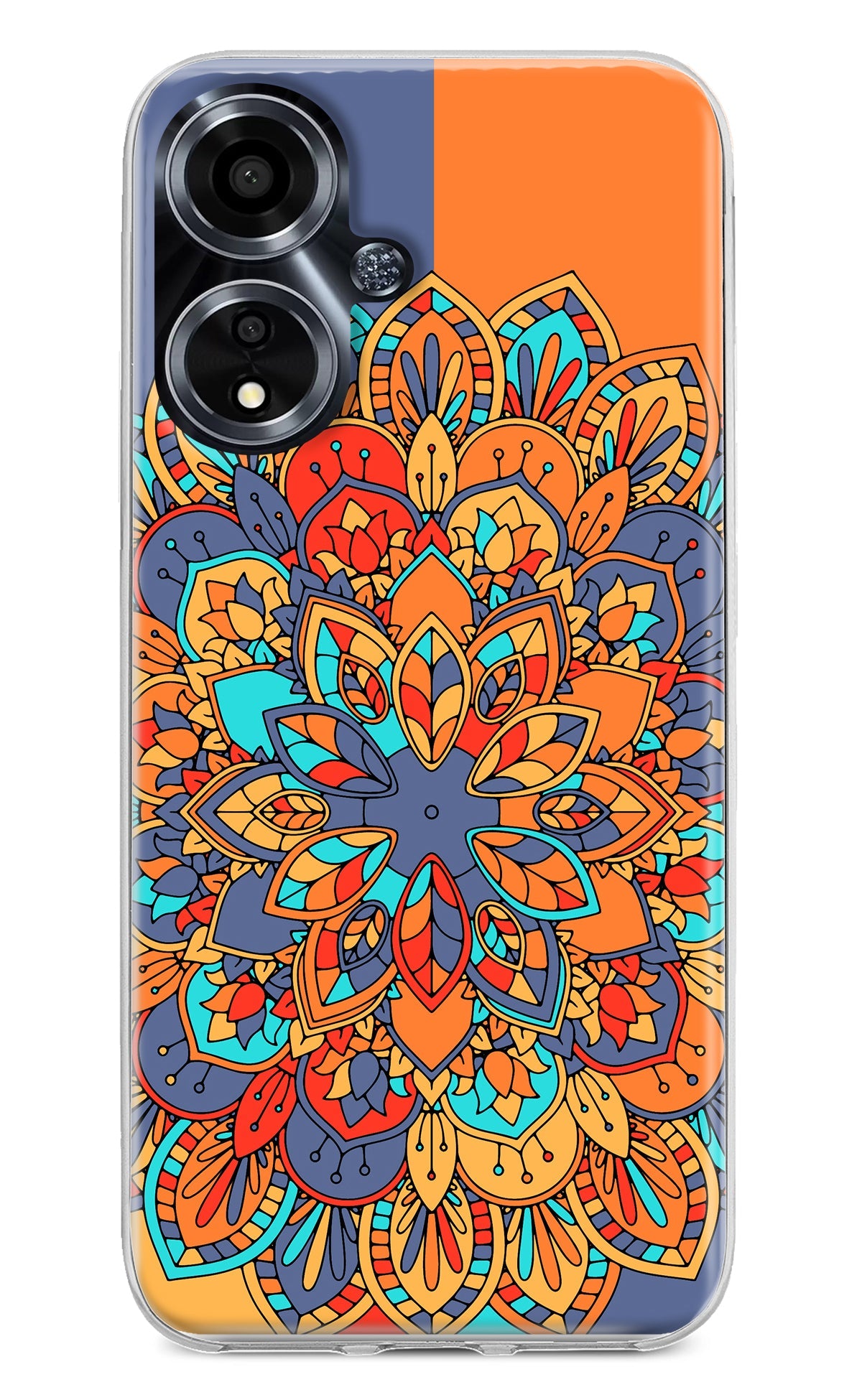 Color Mandala Oppo A59 5G Back Cover