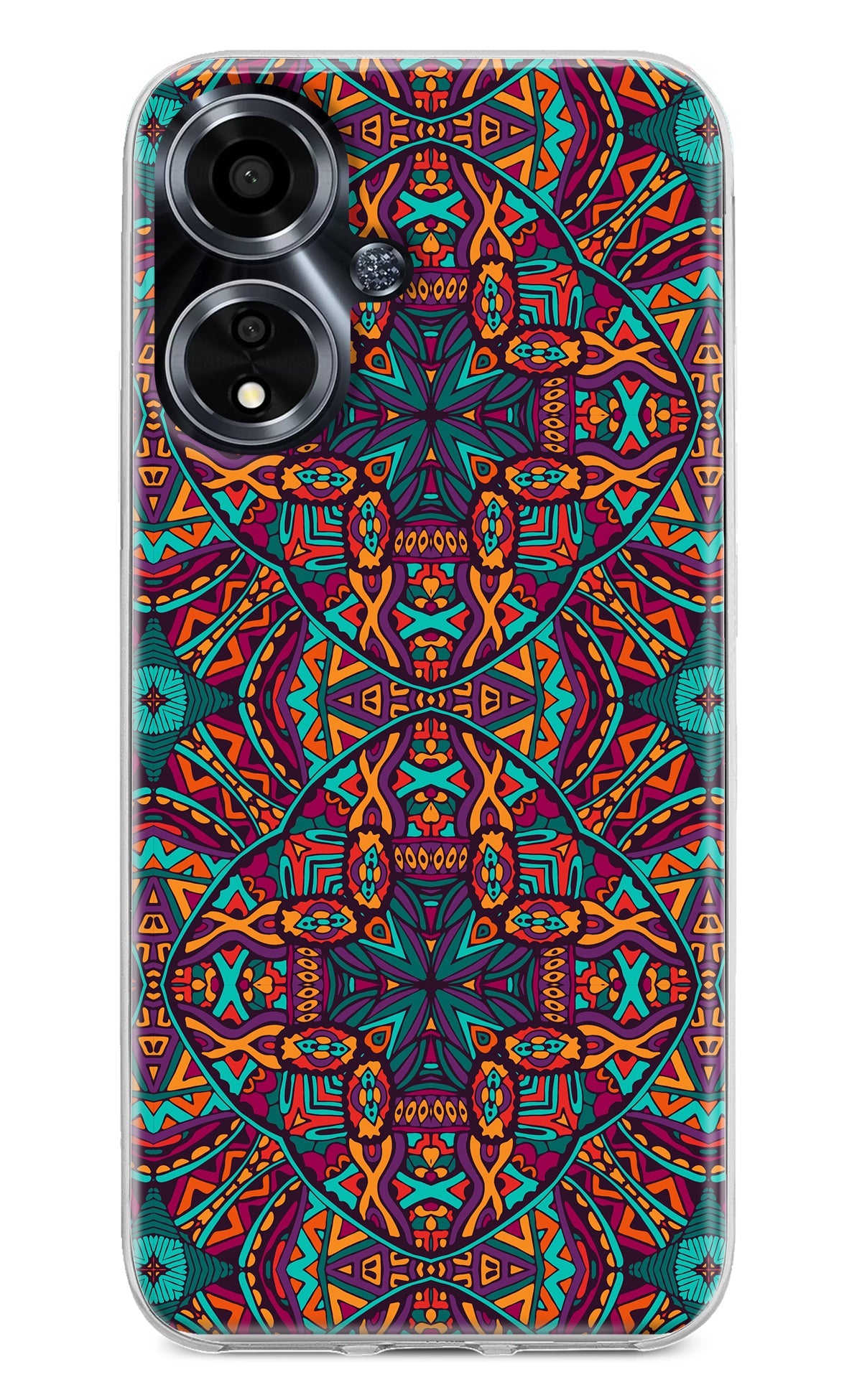 Colour Mandala Oppo A59 5G Back Cover