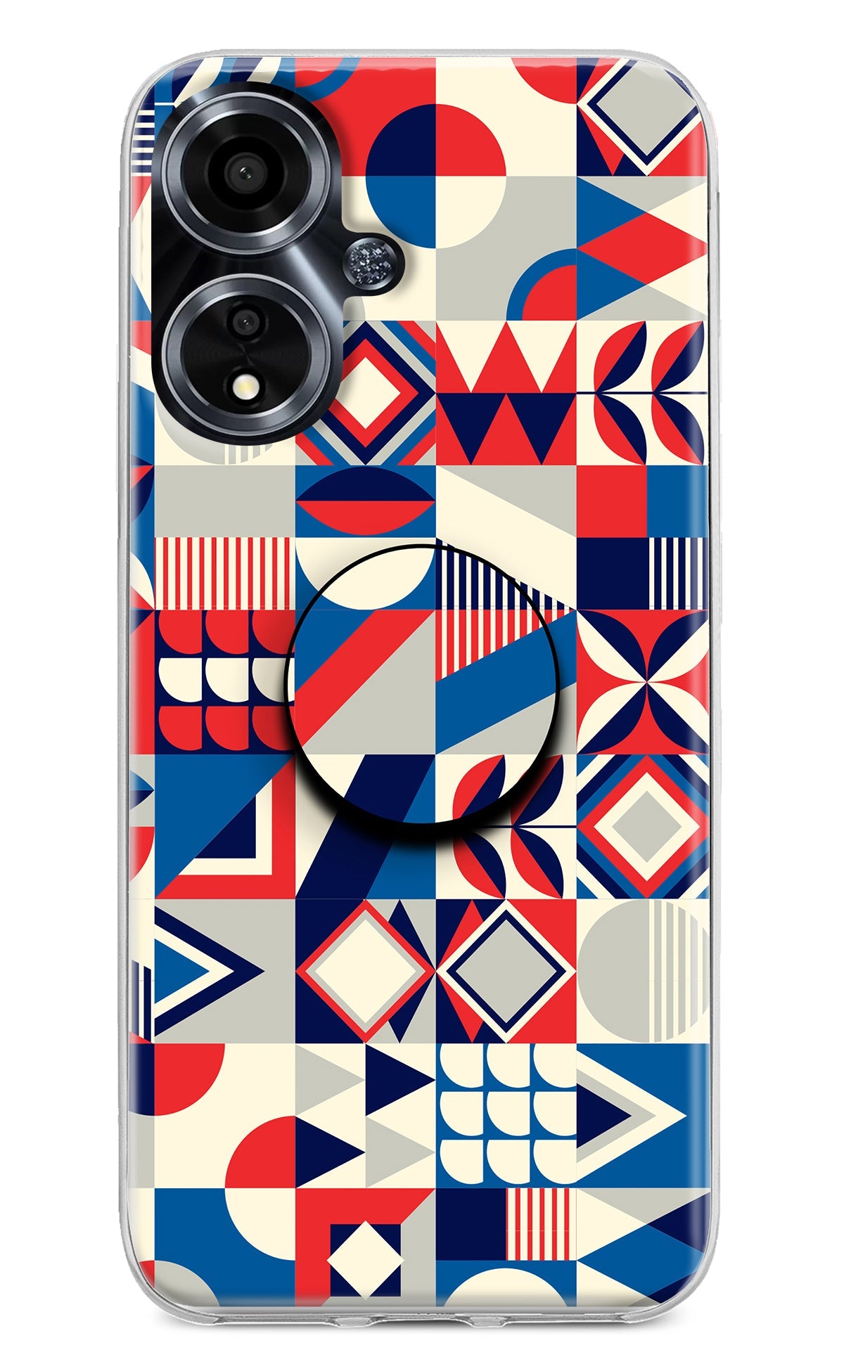 Colorful Pattern Oppo A59 5G Pop Case