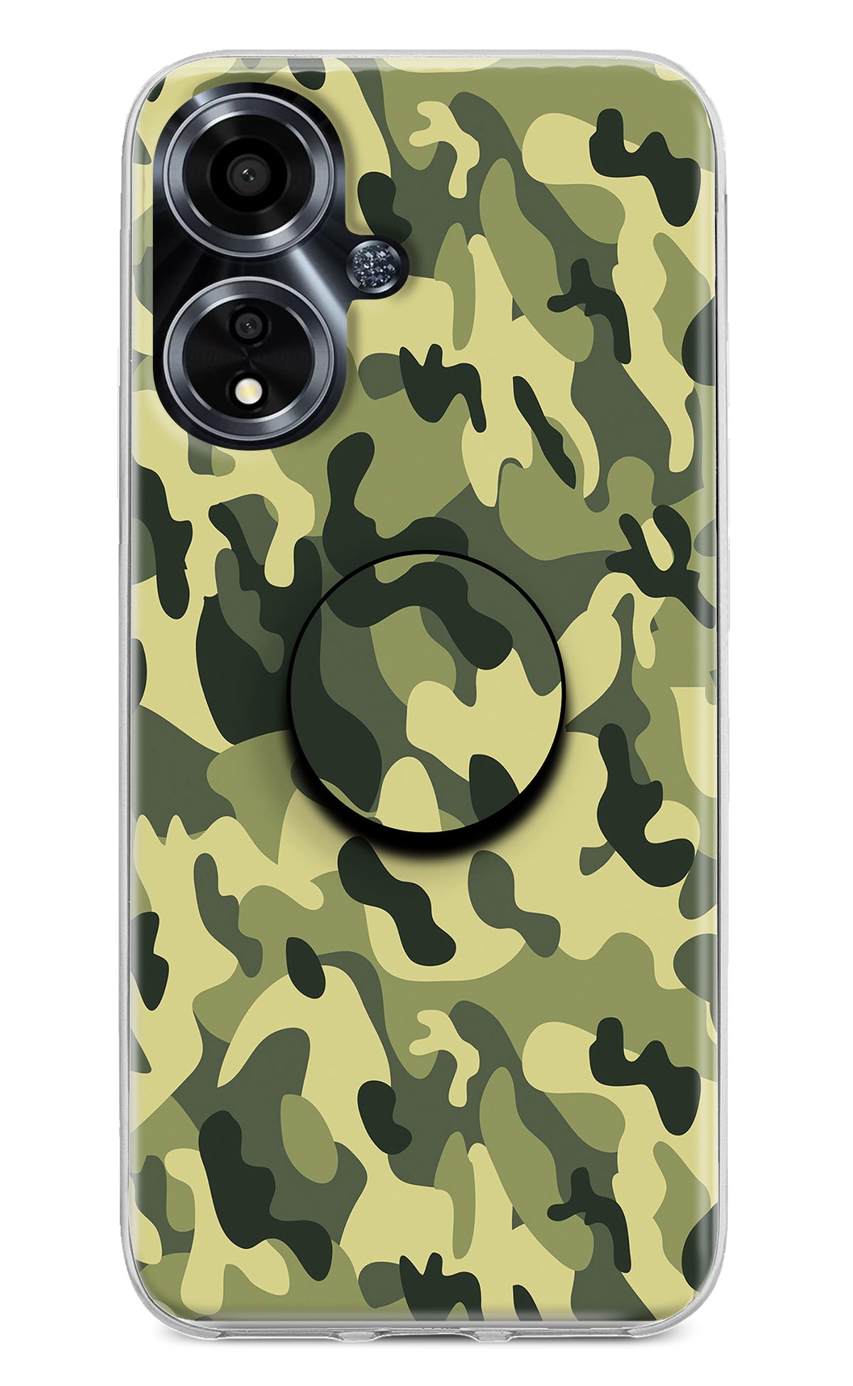 Camouflage Oppo A59 5G Pop Case