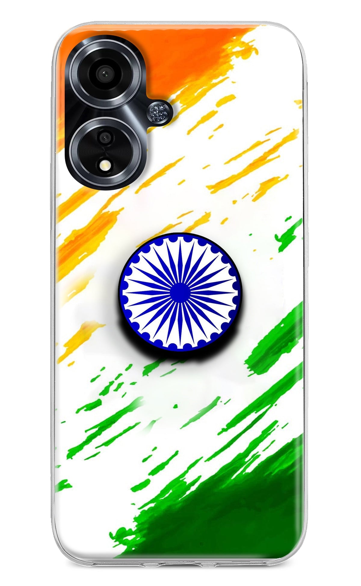 Indian Flag Ashoka Chakra Oppo A59 5G Pop Case