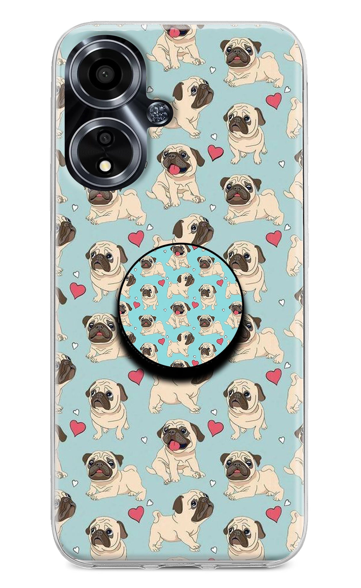 Pug Dog Oppo A59 5G Pop Case