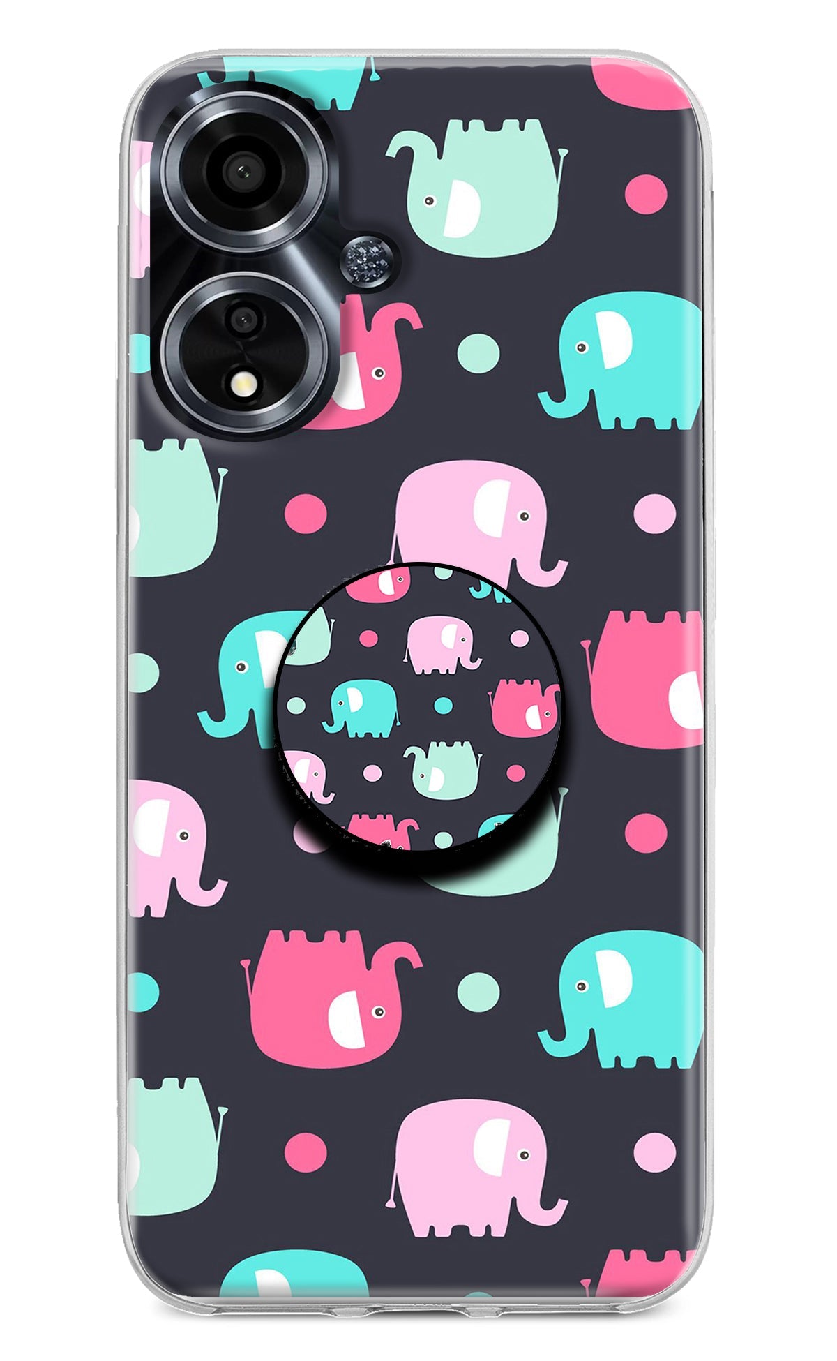 Baby Elephants Oppo A59 5G Pop Case