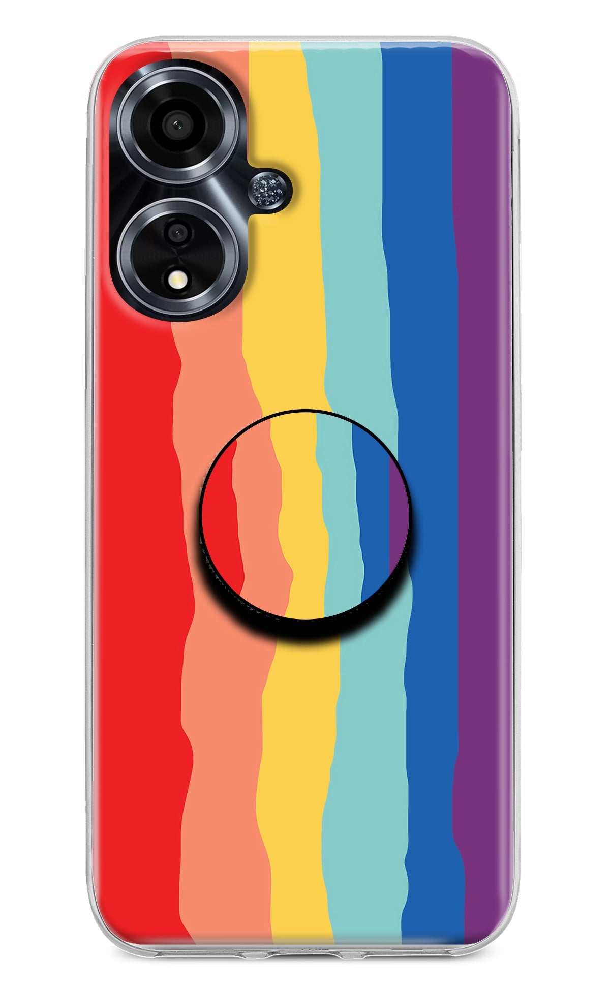 Rainbow Oppo A59 5G Pop Case