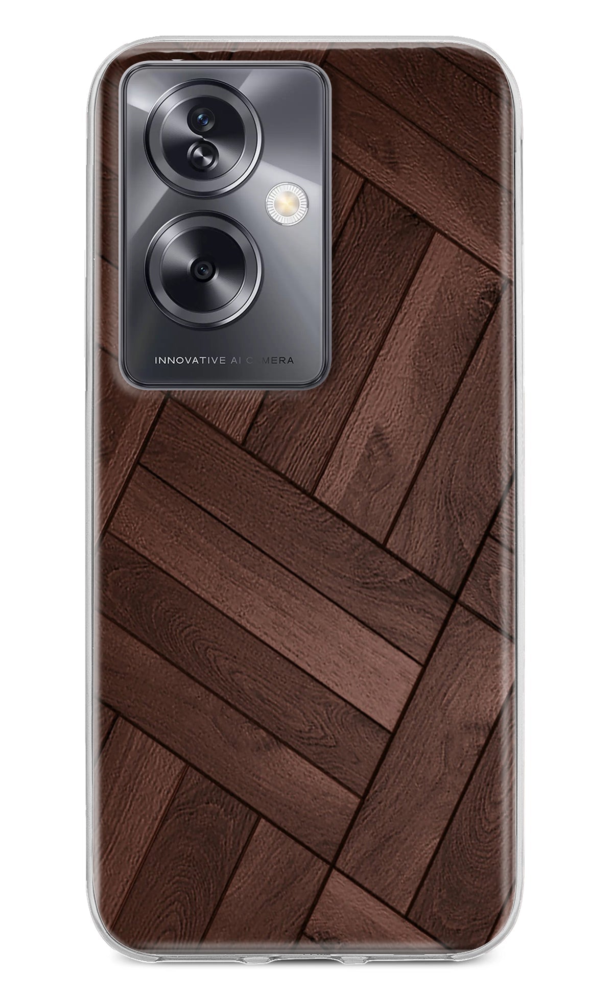 Wooden Texture Design Oppo A79 5G Back Cover