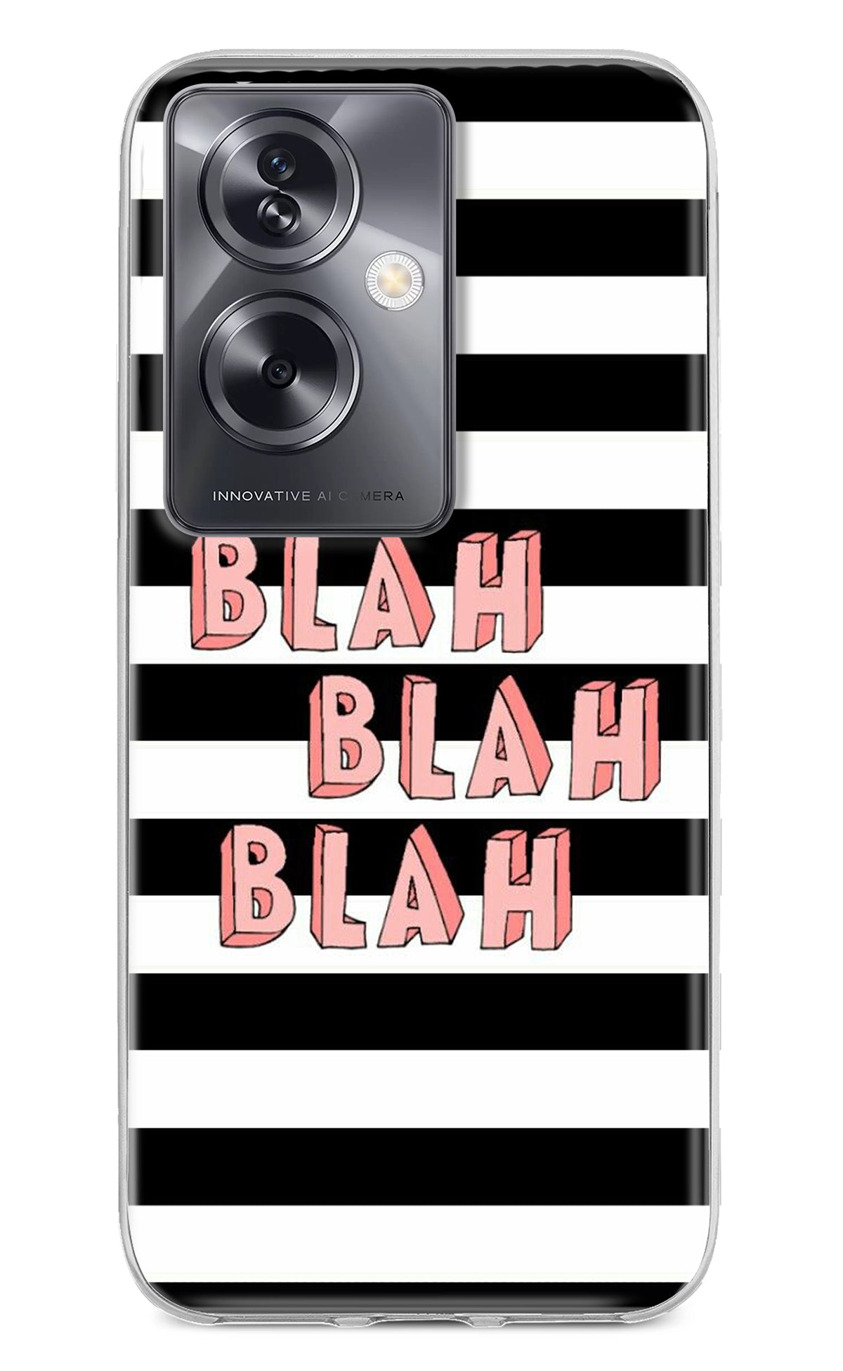 Blah Blah Blah Oppo A79 5G Back Cover