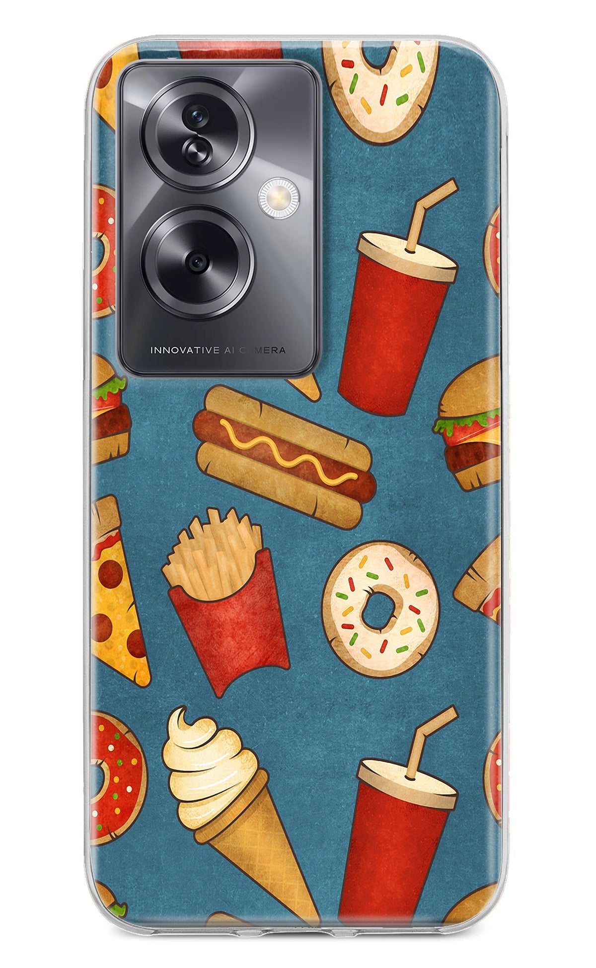 Foodie Oppo A79 5G Back Cover