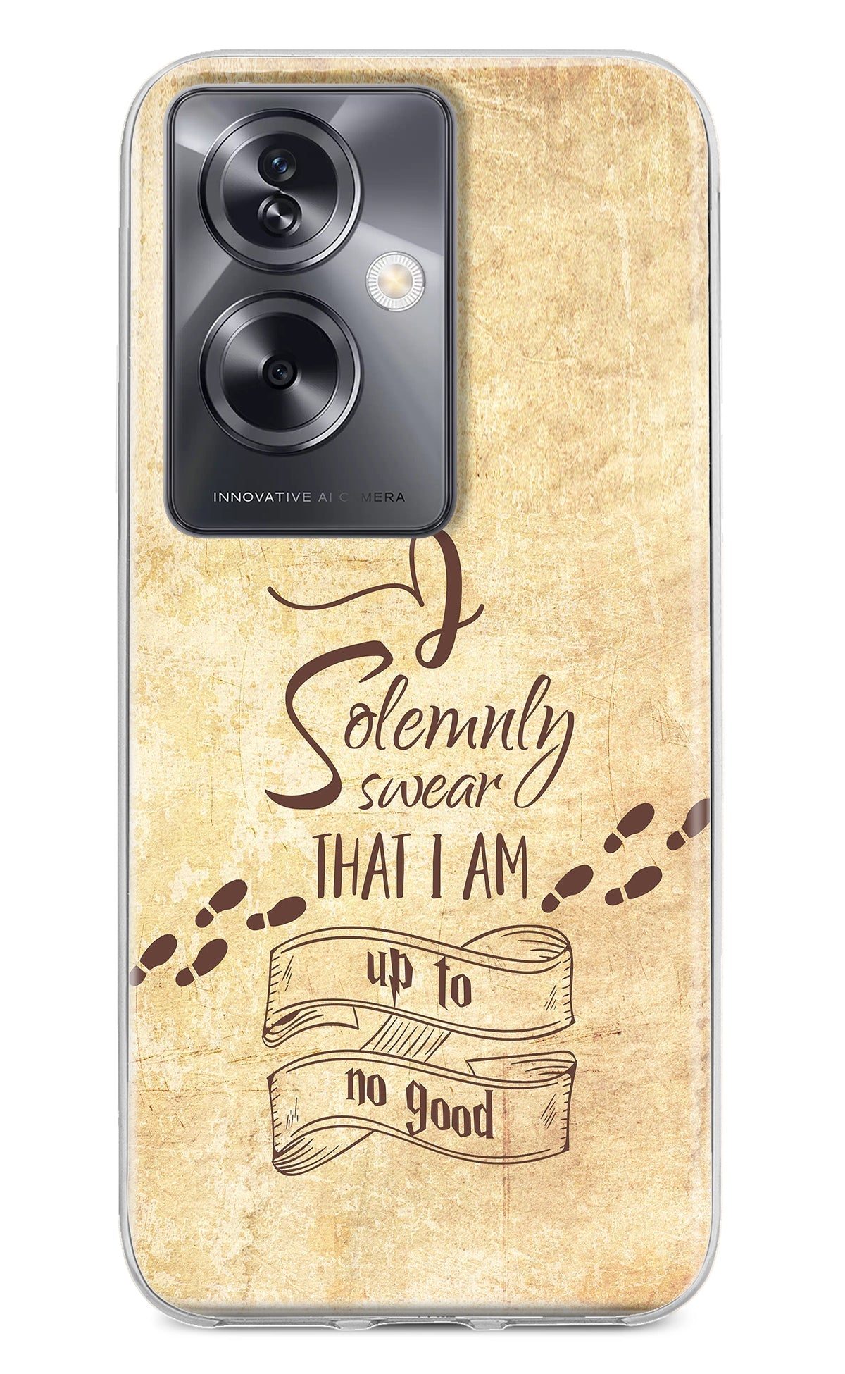 I Solemnly swear that i up to no good Oppo A79 5G Back Cover