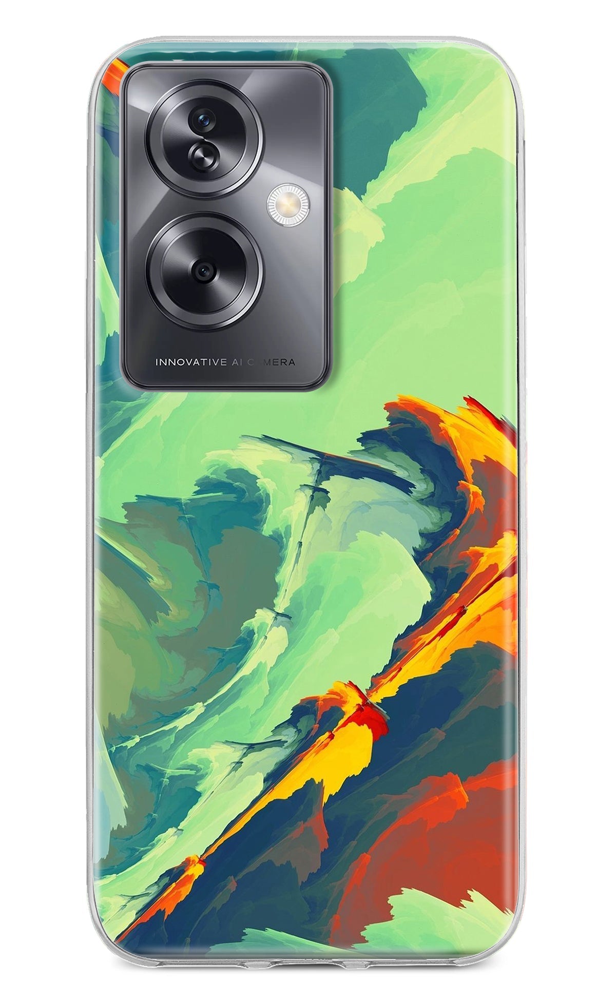 Paint Art Oppo A79 5G Back Cover