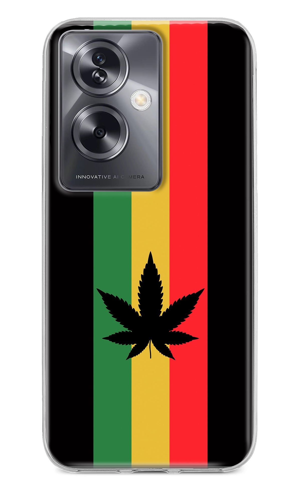 Weed Flag Oppo A79 5G Back Cover