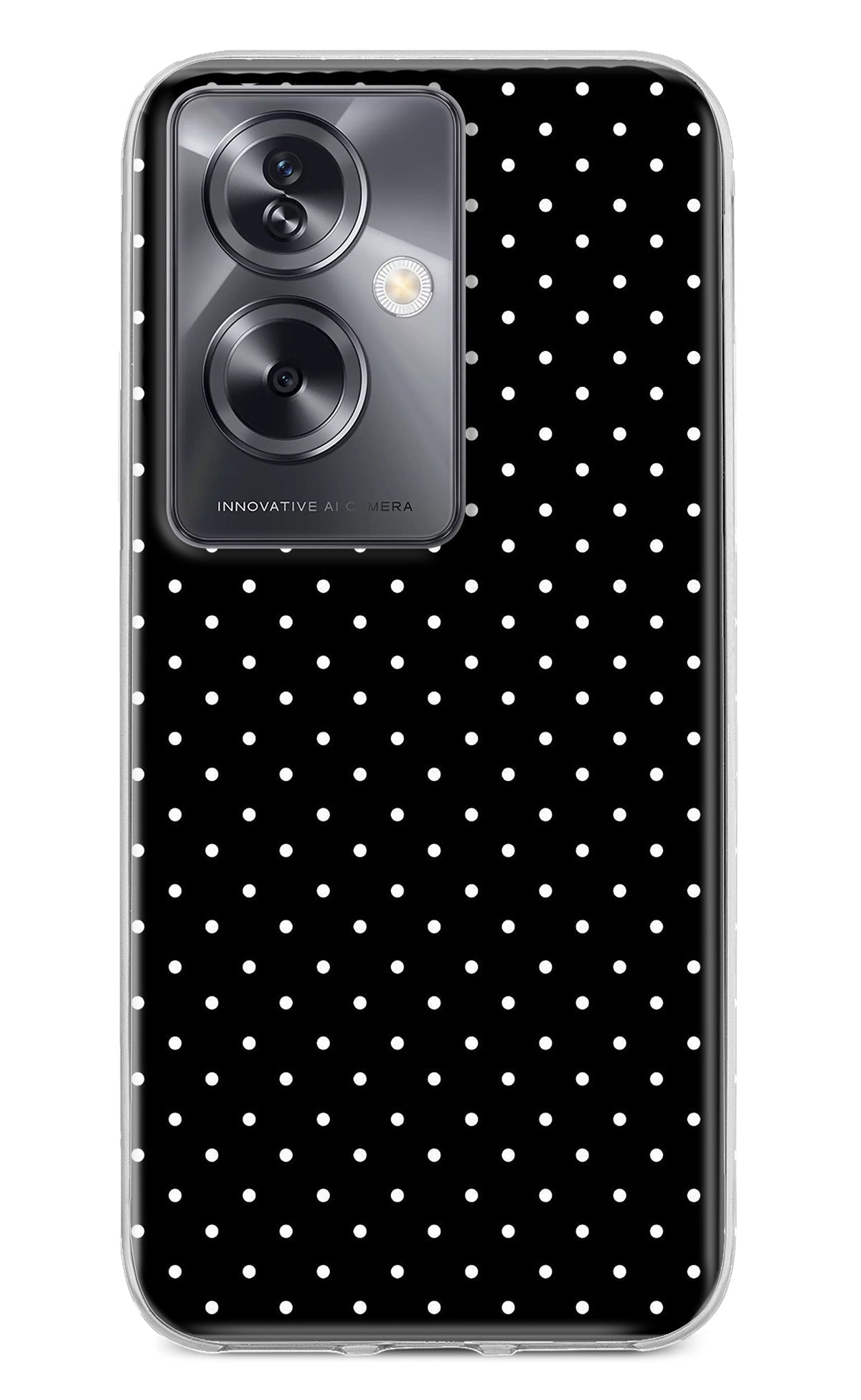 White Dots Oppo A79 5G Back Cover