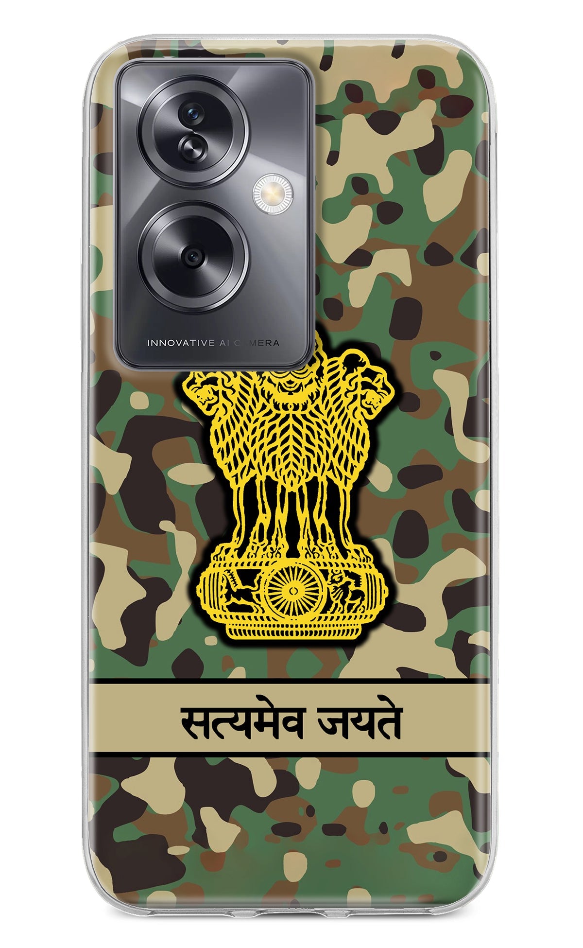 Satyamev Jayate Army Oppo A79 5G Back Cover