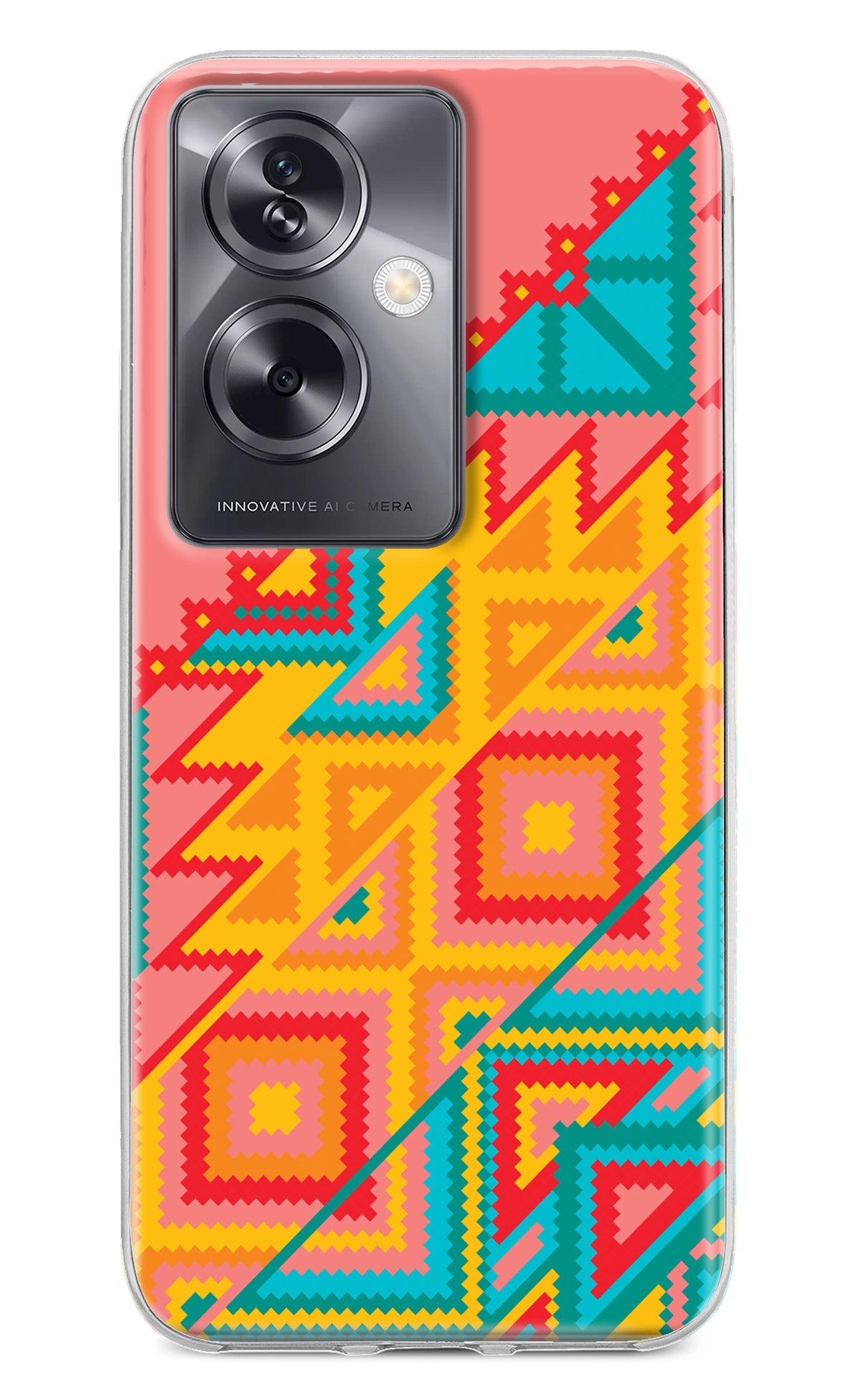 Aztec Tribal Oppo A79 5G Back Cover