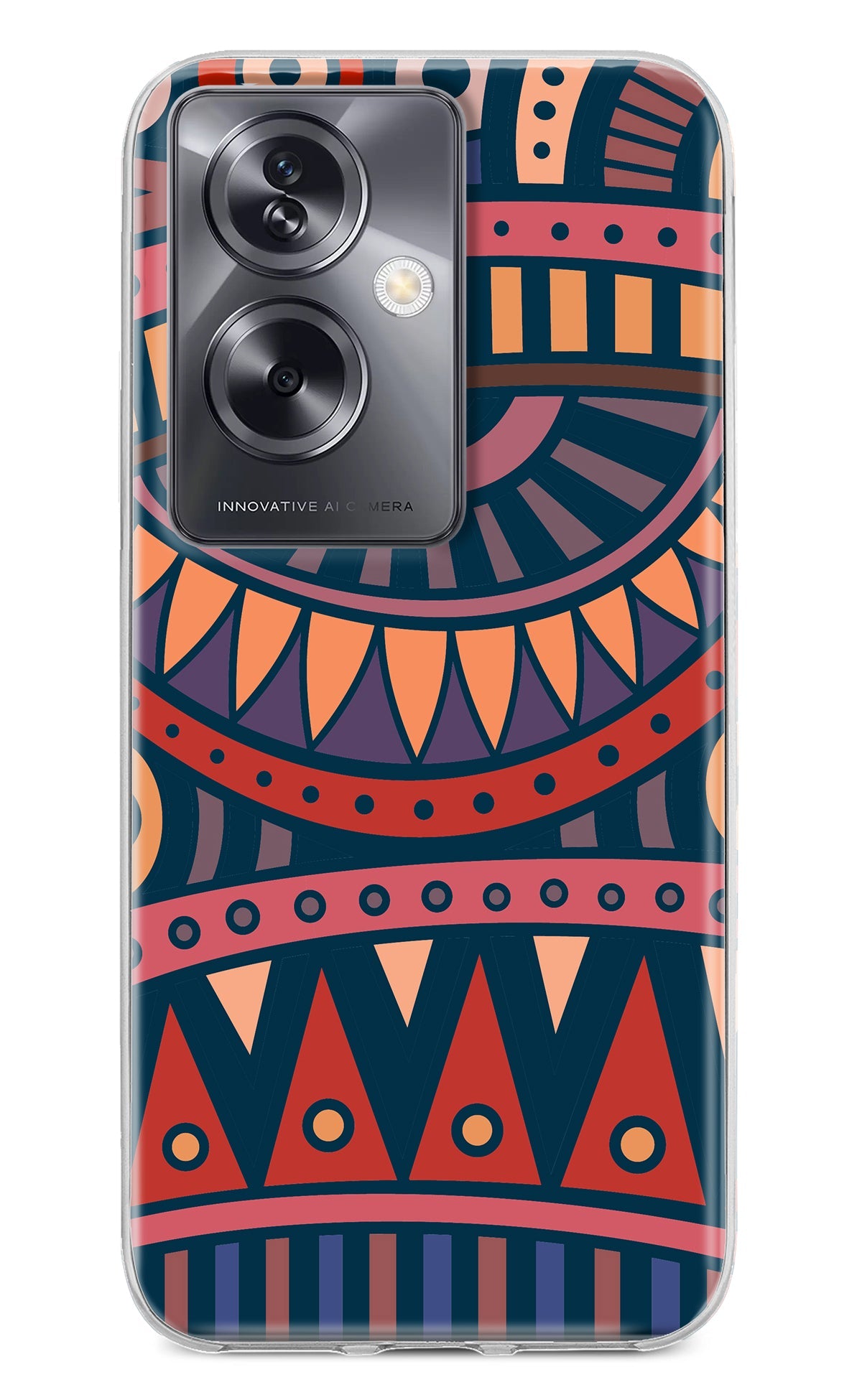 African Culture Design Oppo A79 5G Back Cover