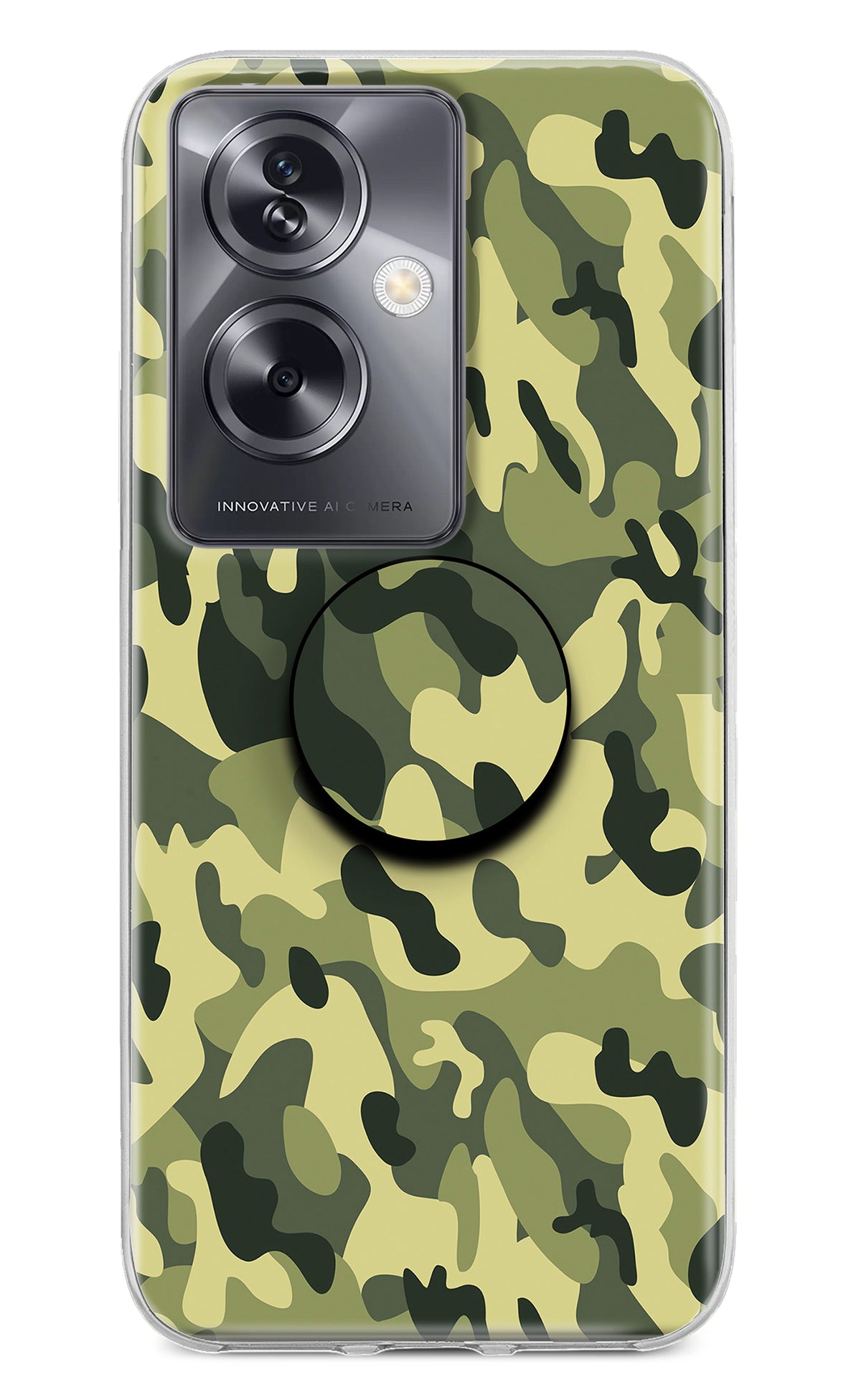 Camouflage Oppo A79 5G Pop Case