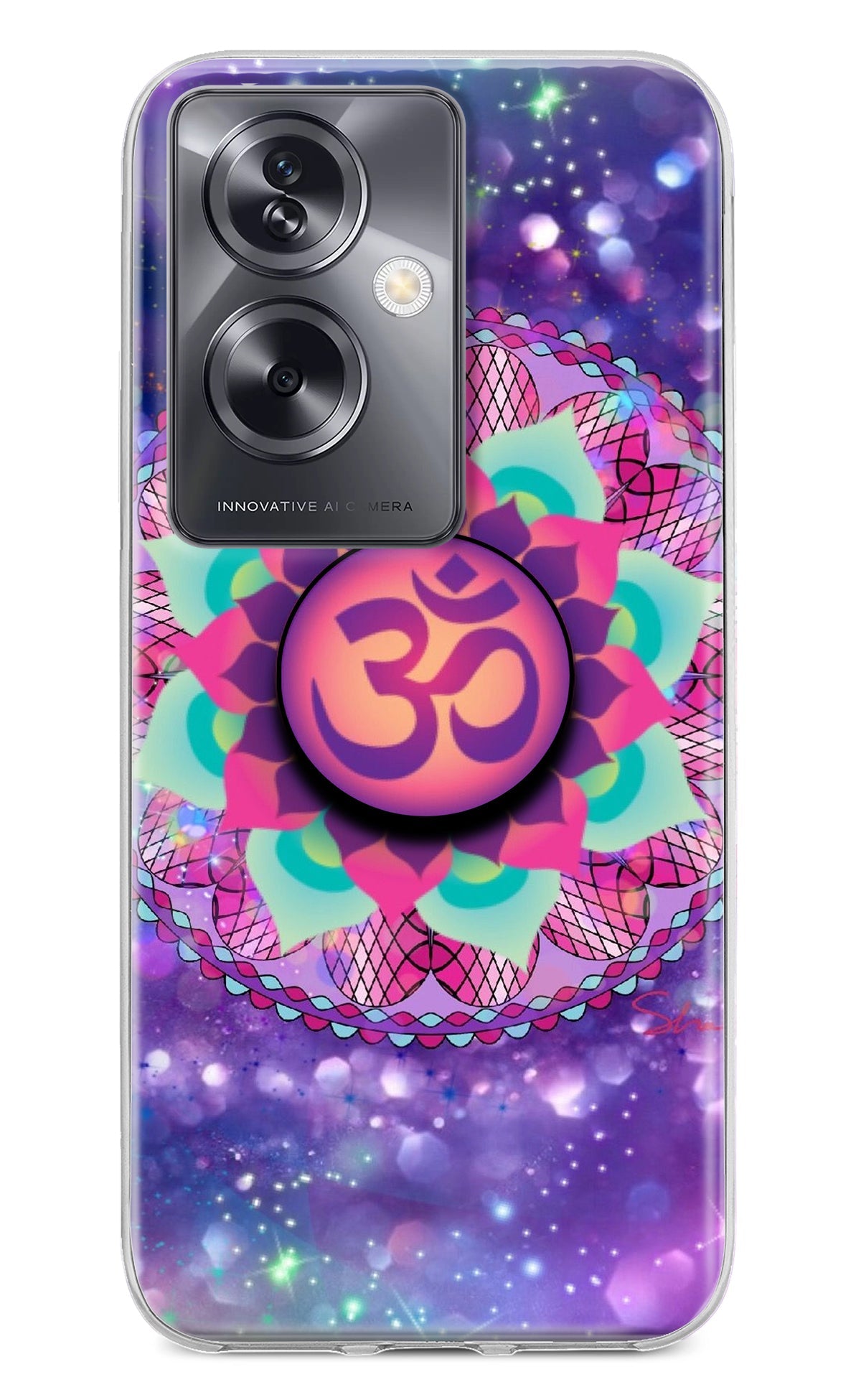 Om Purple Oppo A79 5G Pop Case