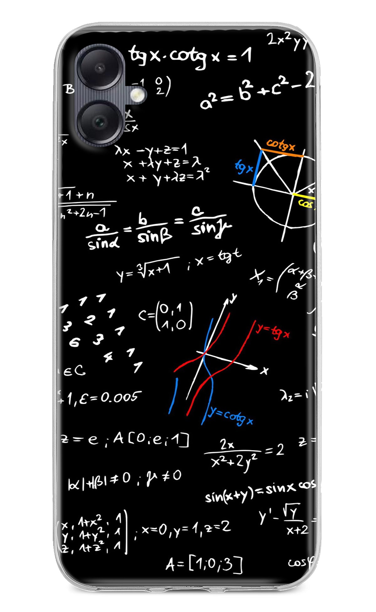 Mathematics Formula Samsung A05 Back Cover