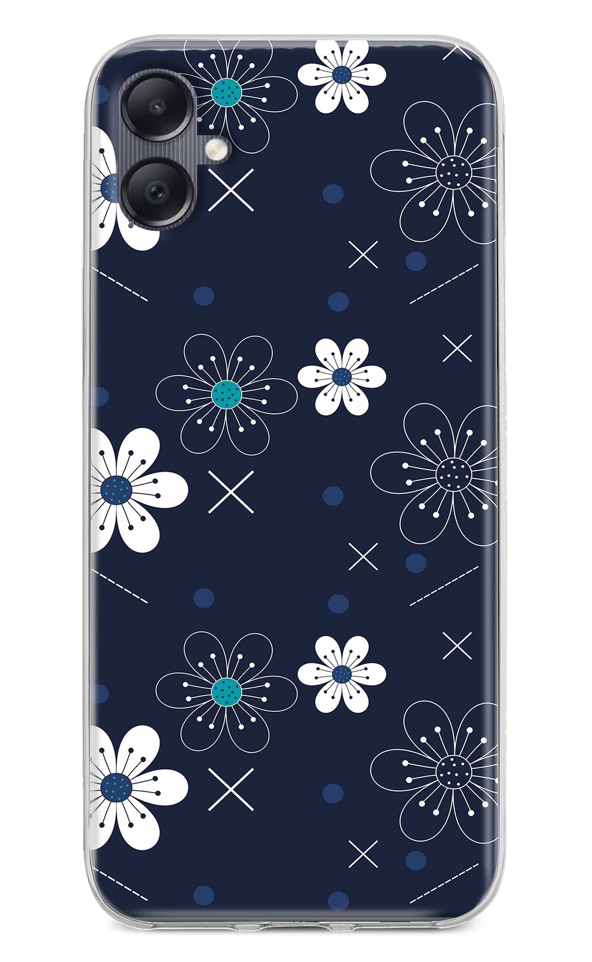 Flowers Samsung A05 Back Cover