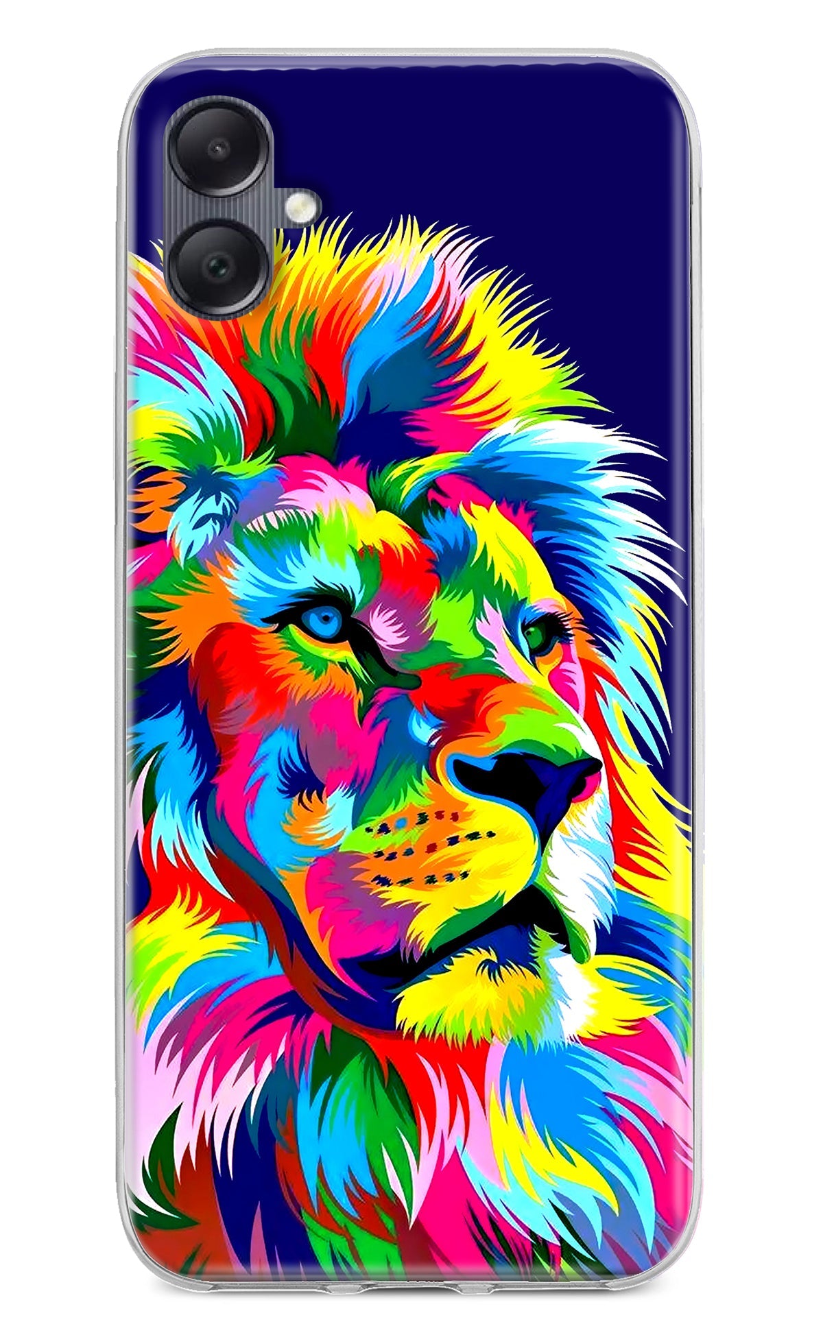 Vector Art Lion Samsung A05 Back Cover